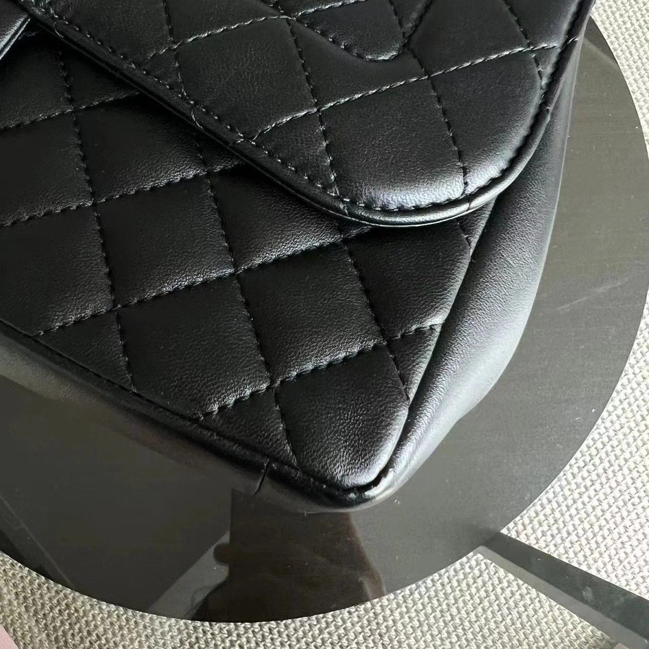Chanel Mademoiselle Chic Seasonal Flap Jumbo 30CM Quilted Lambskin Black GHW No 21 - Best Luxury Designers