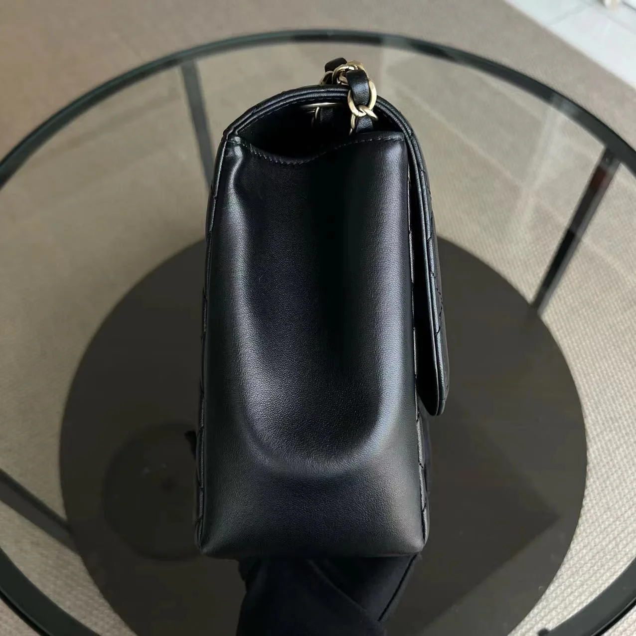 Chanel Mademoiselle Chic Seasonal Flap Jumbo 30CM Quilted Lambskin Black GHW No 21 - Best Luxury Designers