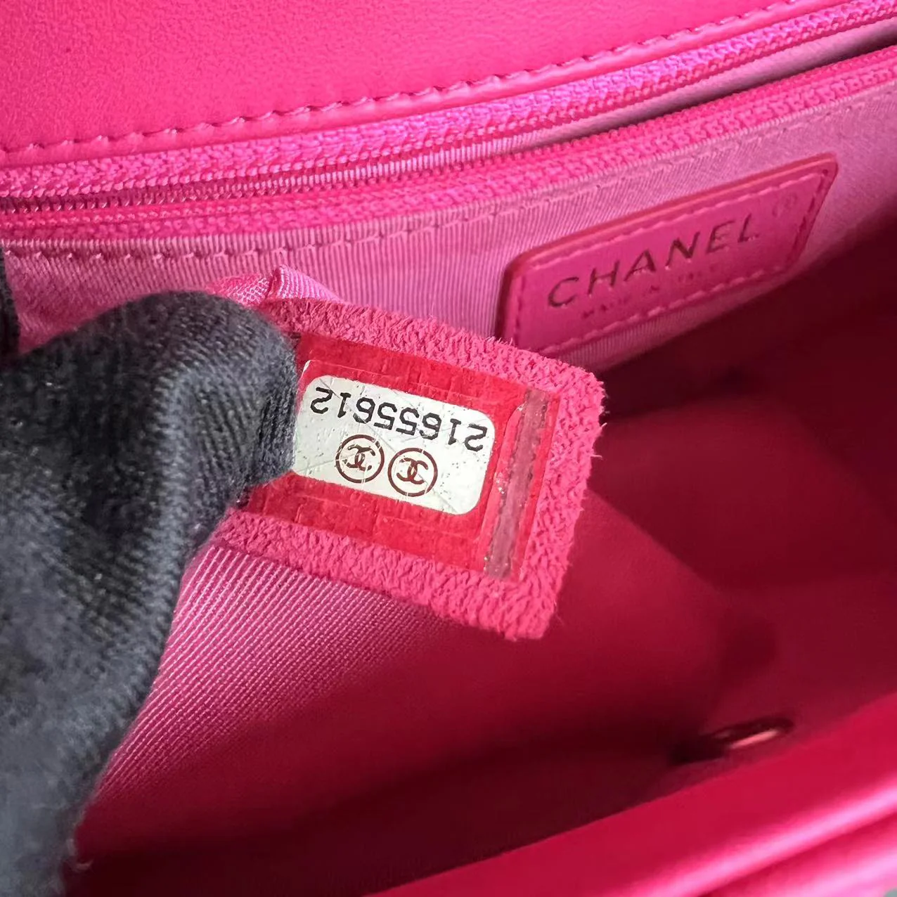 Chanel Mademoiselle Medium Chic Seasonal Flap 25CM Lambskin Hot Pink GHW No 21 - Best Luxury Designers