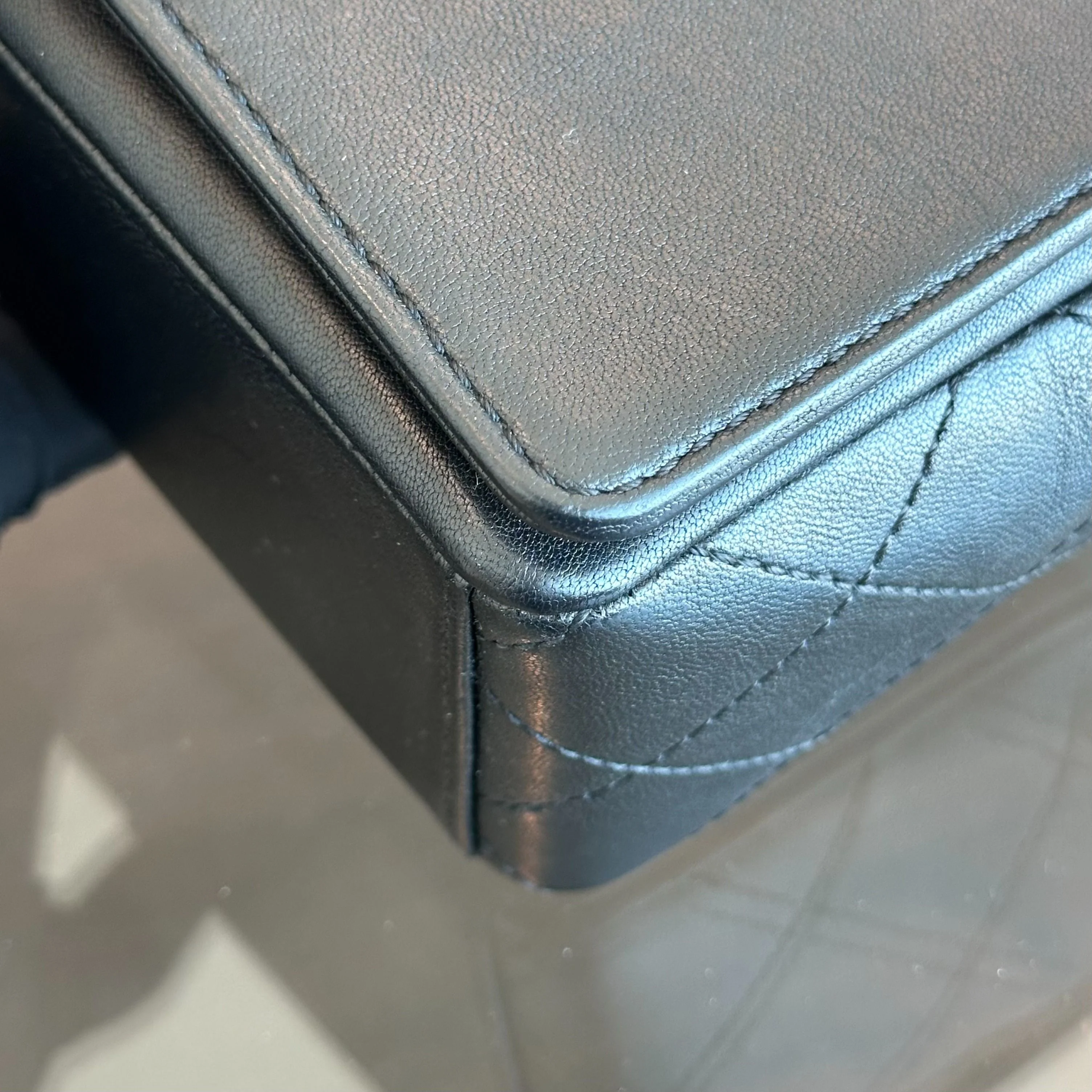 Chanel Mademoiselle Medium Seasonal Double Flap Calfskin Quilted Black SHW No 23 - Best Luxury Designers