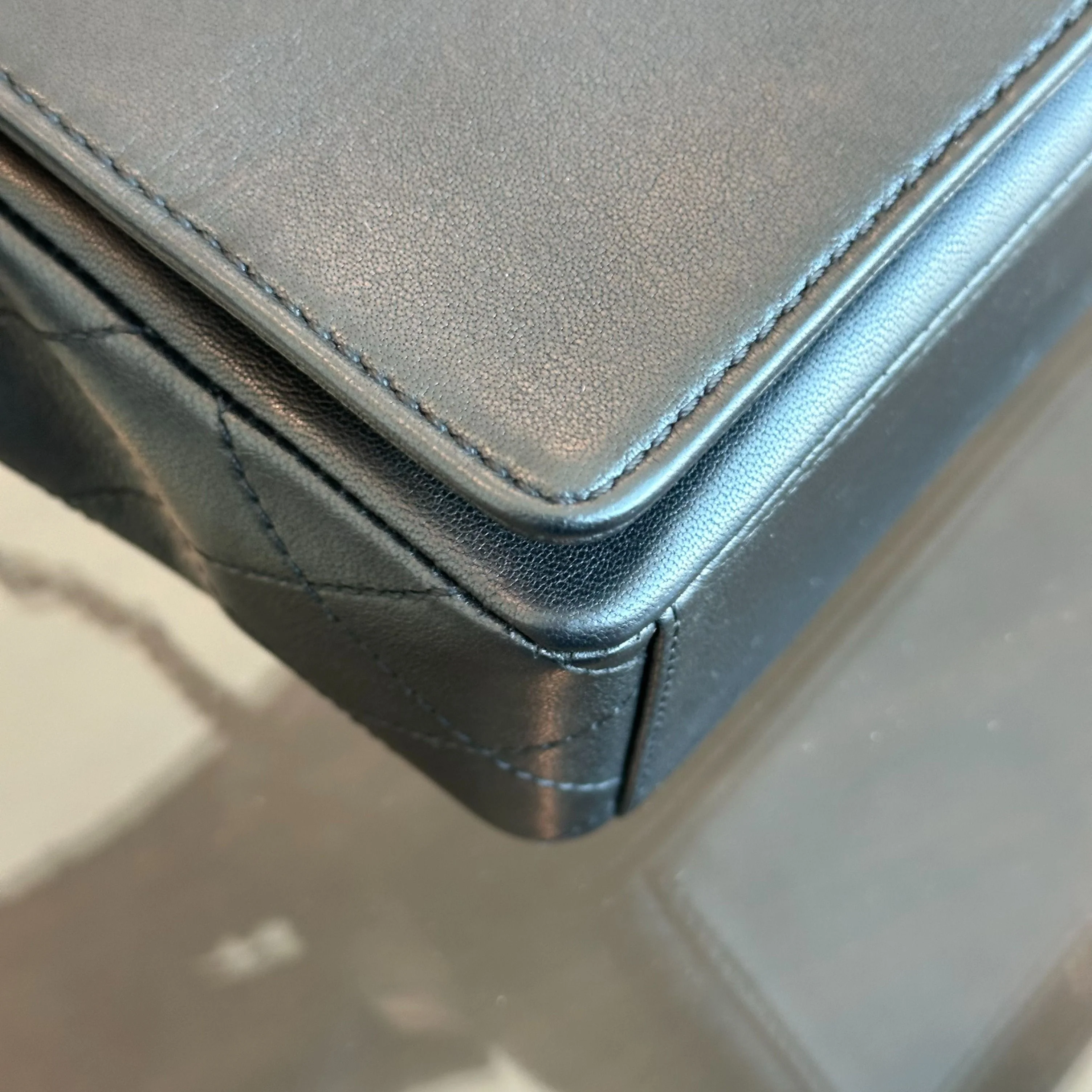 Chanel Mademoiselle Medium Seasonal Double Flap Calfskin Quilted Black SHW No 23 - Best Luxury Designers