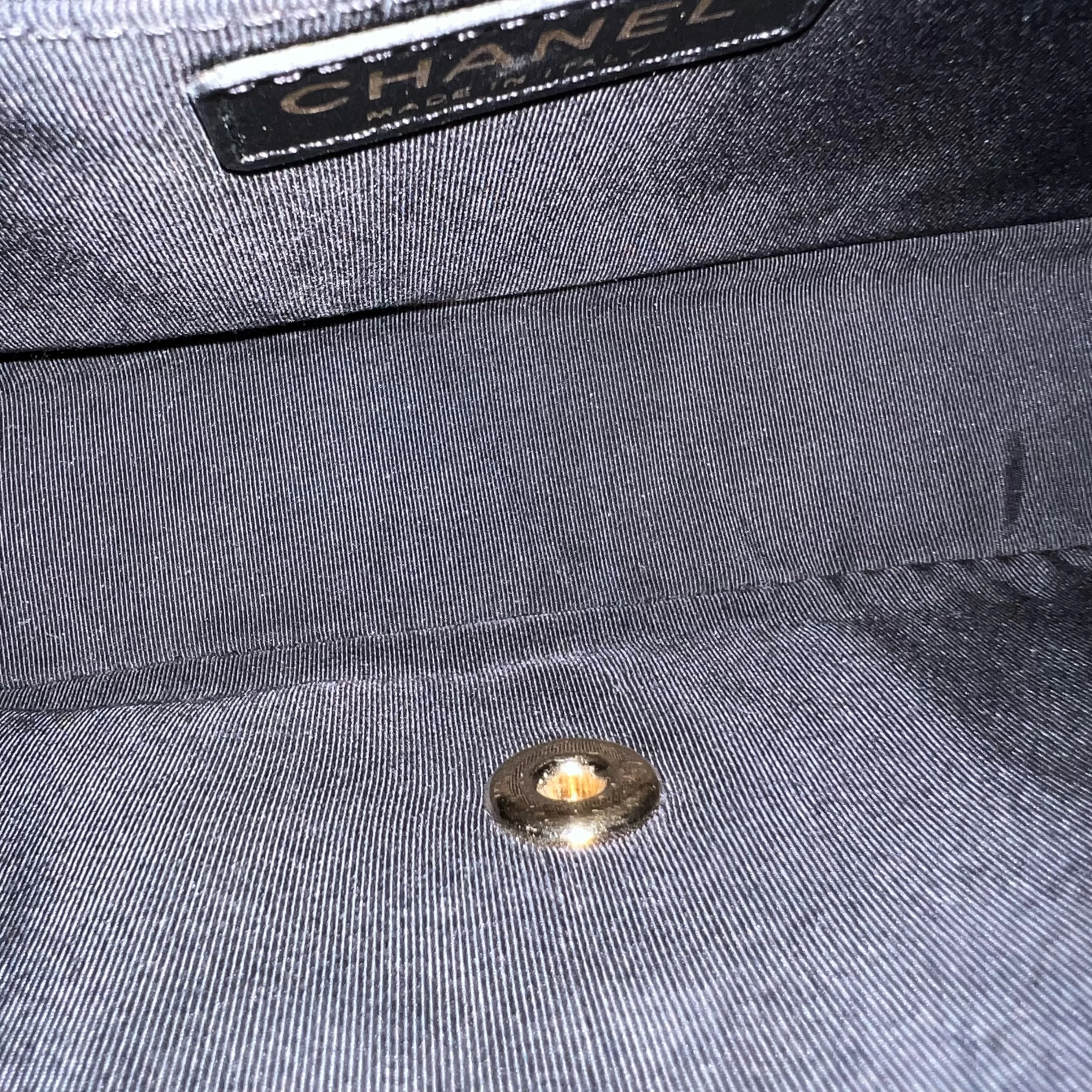 Chanel Medium Classic Flap Valentine Seasonal Flap Quilted Lambskin Black Golden Hardware Series 13 - Best Luxury Designers