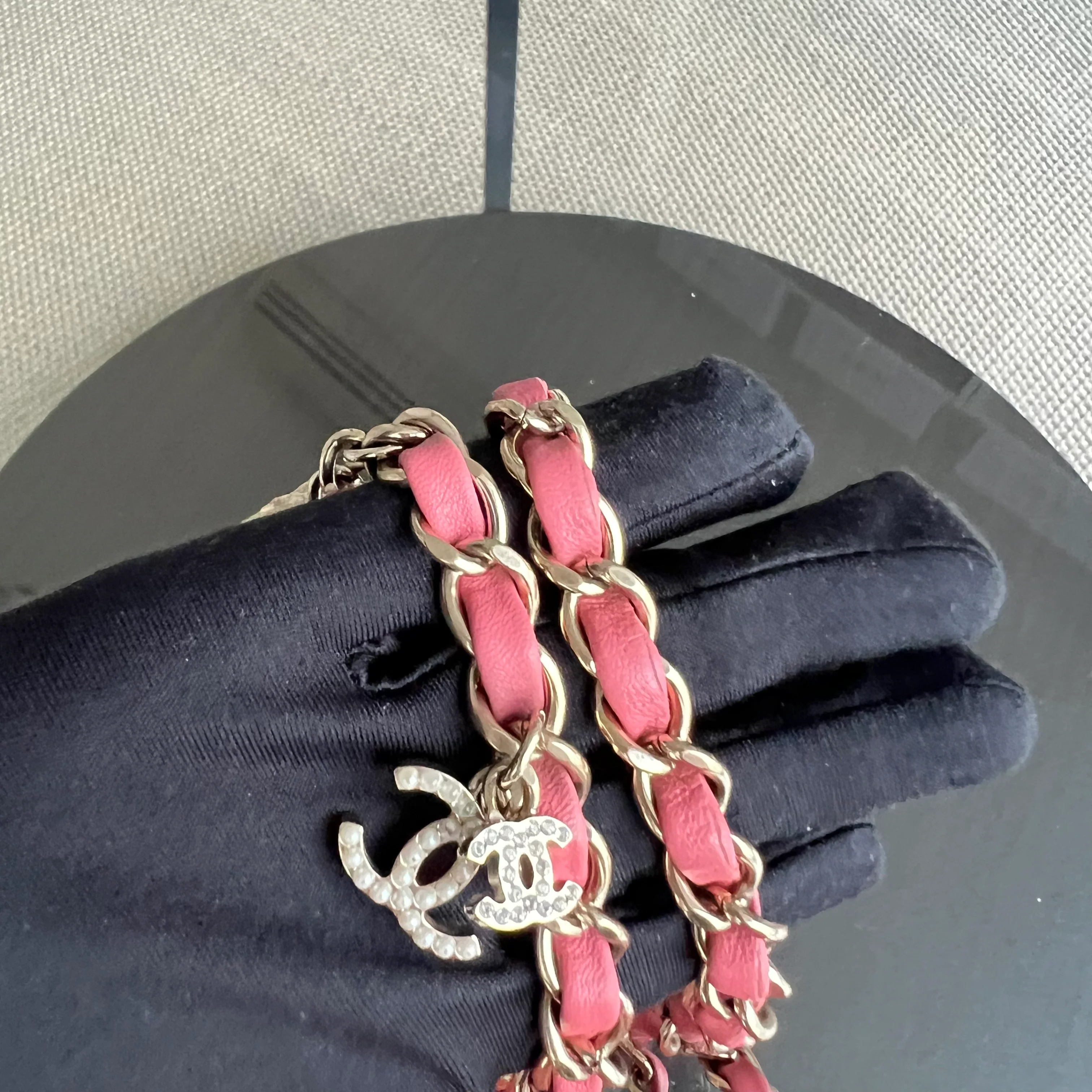 Chanel Medium Classic Flap Valentine Seasonal Quilted Lambskin Pink Series 19 - Best Luxury Designers