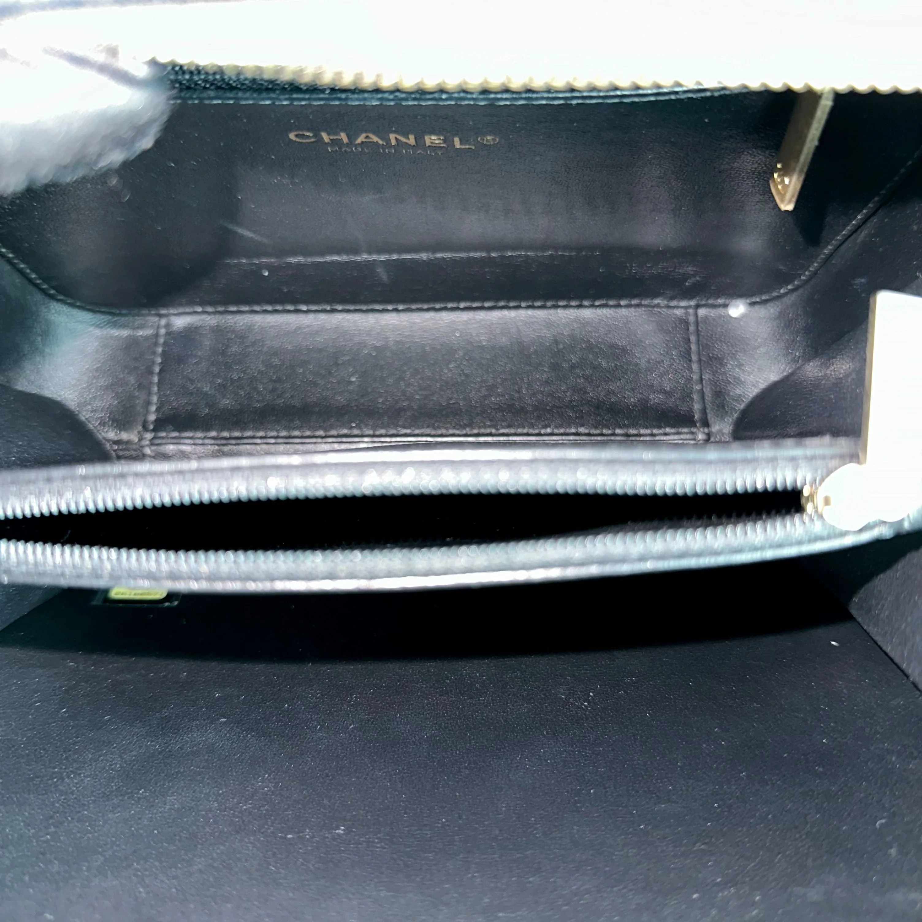 Chanel Medium Vanity Case Caviar Black Black GHW No 26 - Best Luxury Designers