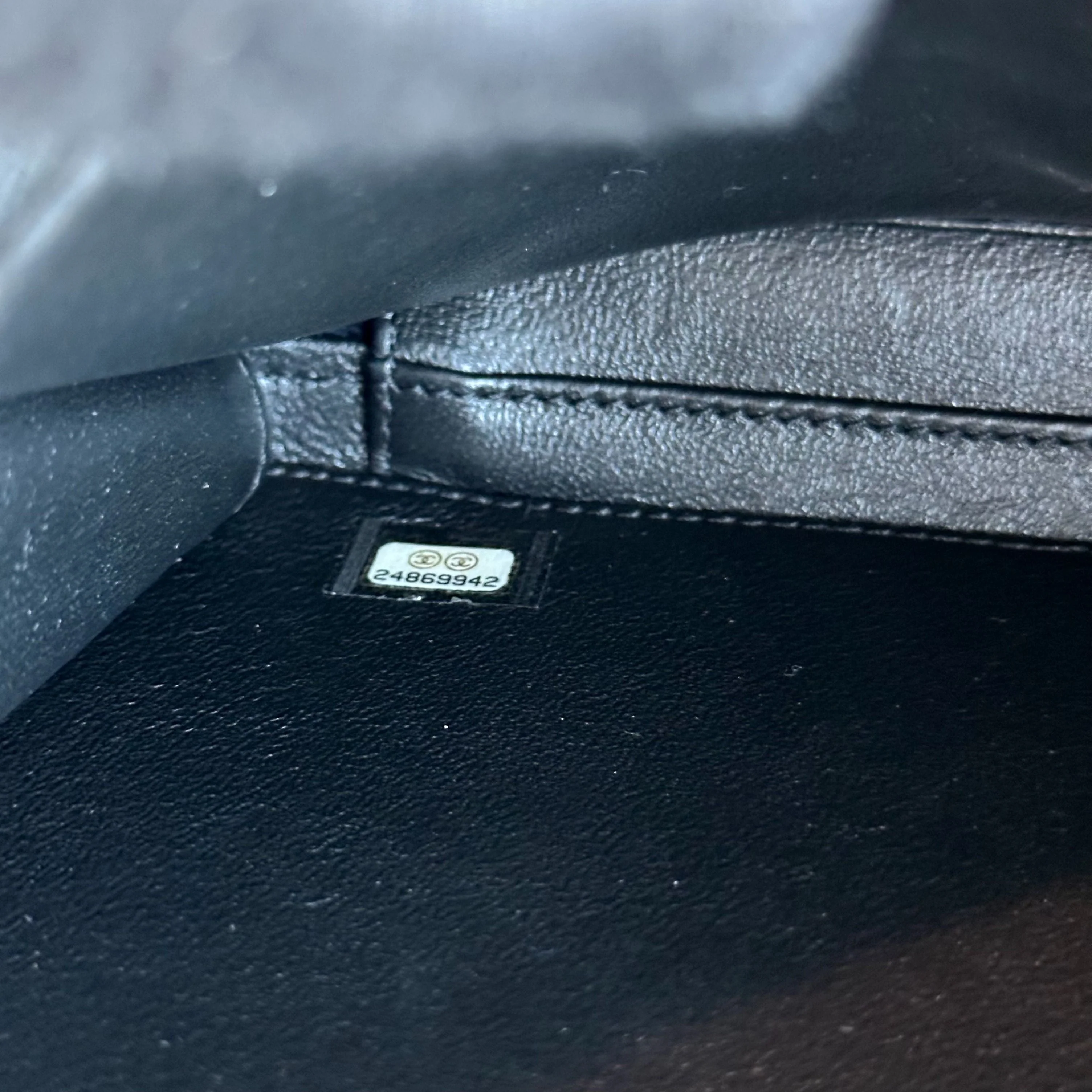 Chanel Medium Vanity Case Caviar Dark Blue GHW No 24 - Best Luxury Designers