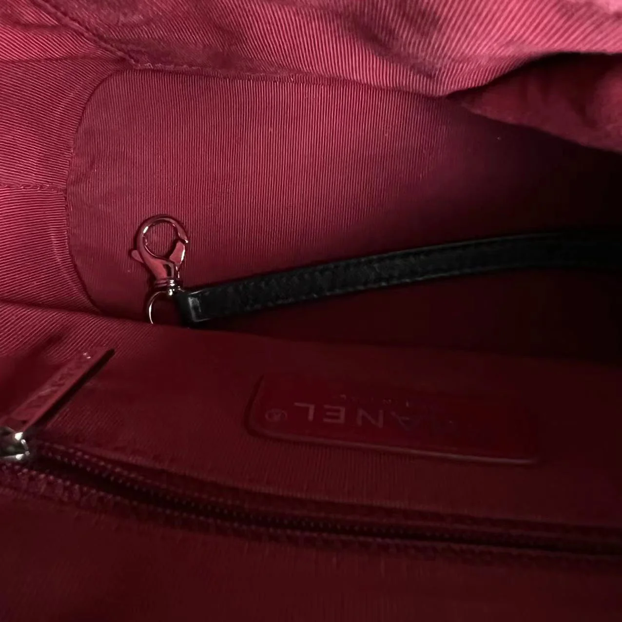 Chanel Small Gabrielle Hobo Chevron Calfskin Blue Two-Tone Hardware No 26 - Best Luxury Designers