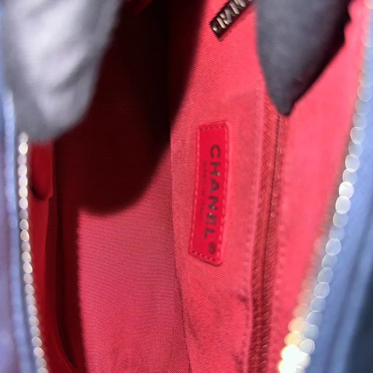 Chanel Small Gabrielle Hobo Quilted Calfskin Dark Blue Black Two-Tone Hardware No 26 - Best Luxury Designers