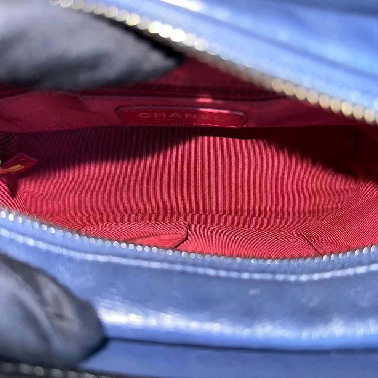 Chanel Small Gabrielle Hobo Quilted Calfskin Dark Blue Black Two-Tone Hardware No 26 - Best Luxury Designers