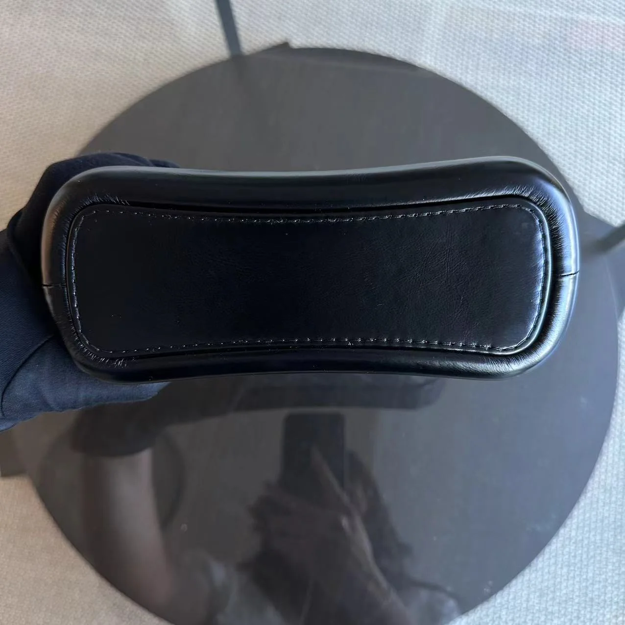 Chanel Small Gabrielle Hobo Quilted Calfskin Dark Blue Black Two-Tone Hardware No 26 - Best Luxury Designers