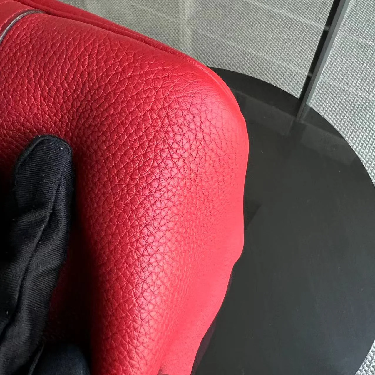 Hermes Picotin 22 - Clemence Red Silver Hardware