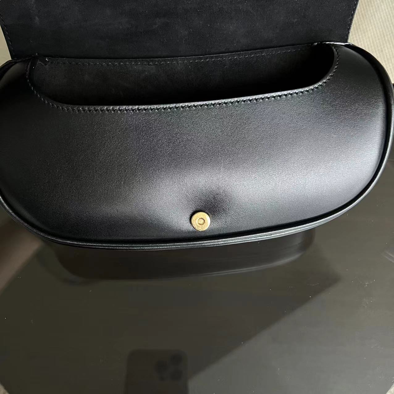 Dior Bobby East West - Smooth Calfskin Black Golden Hardware