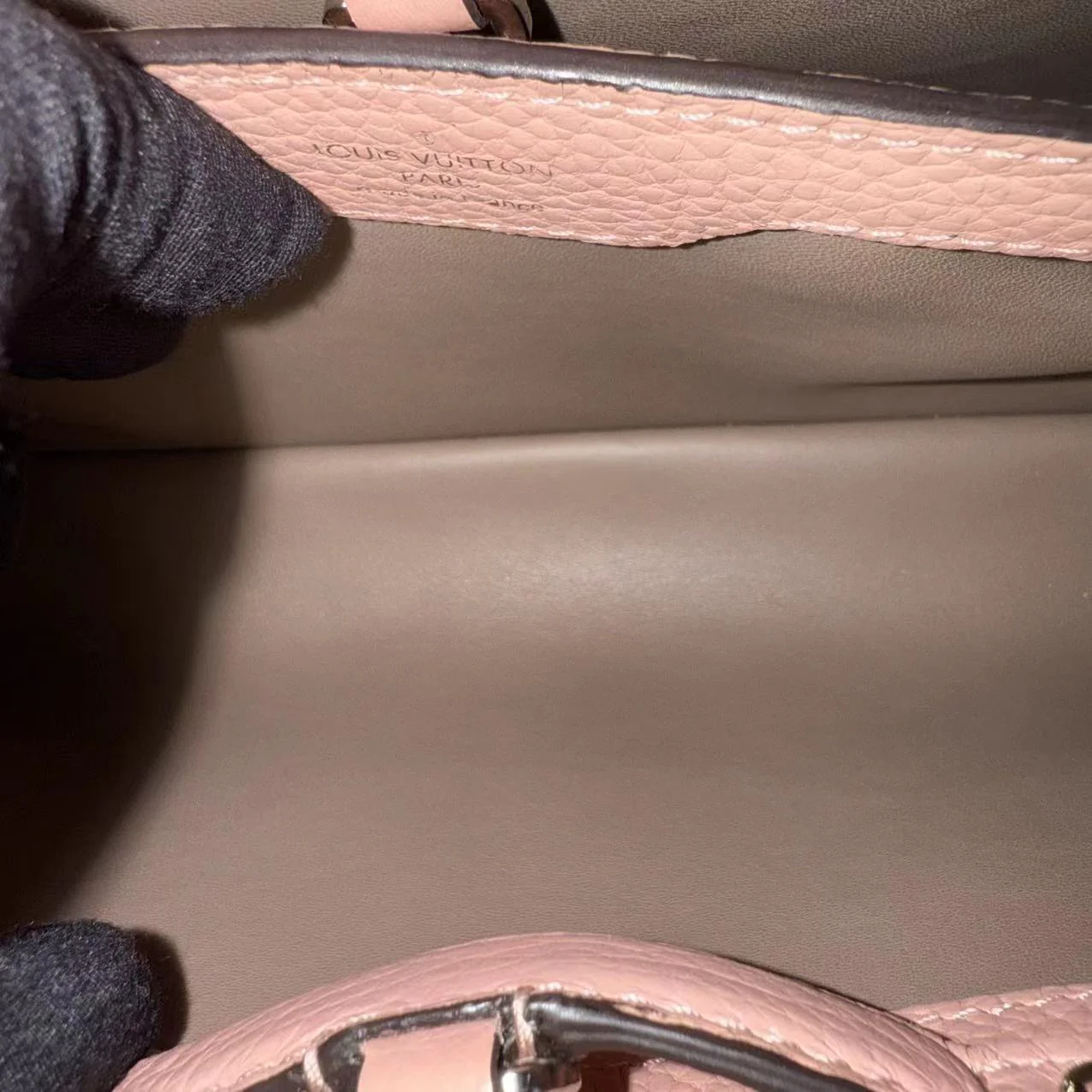 Louis Vuitton Capucines - BB Taurillon Calfskin Rose Jasmin Silver Hardware