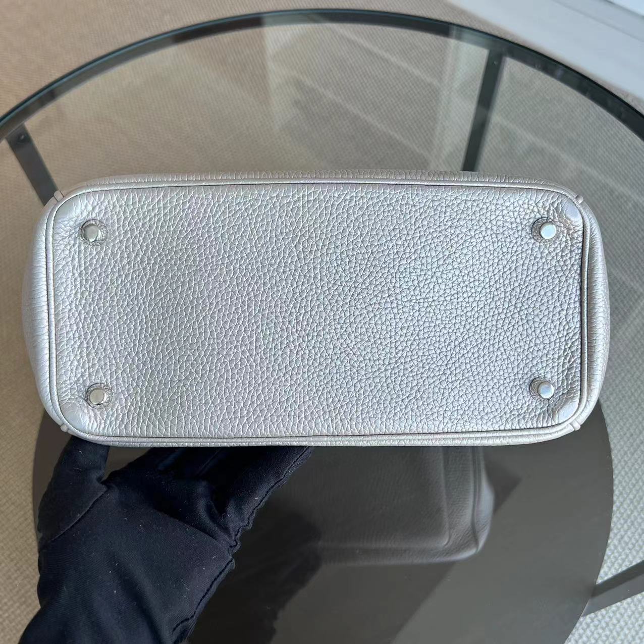 Dior Be Dior Medium Metallic Grained Calfskin Gold SHW - Best Luxury Designers