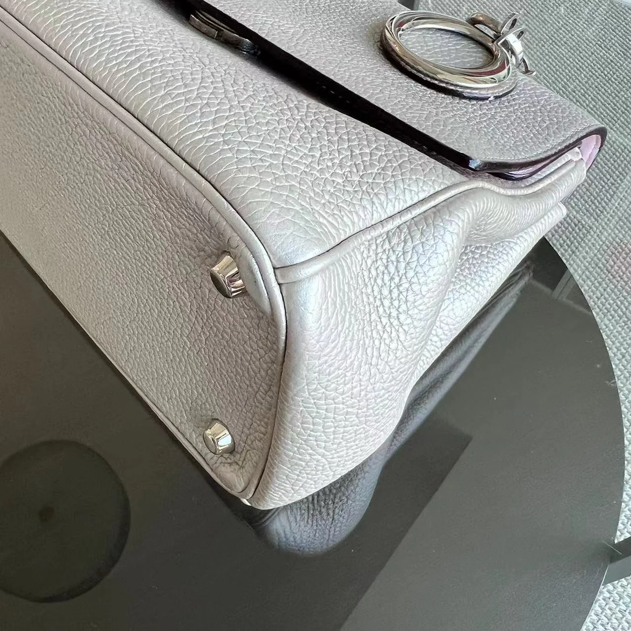 Dior Be Dior Medium Metallic Grained Calfskin Gold SHW - Best Luxury Designers