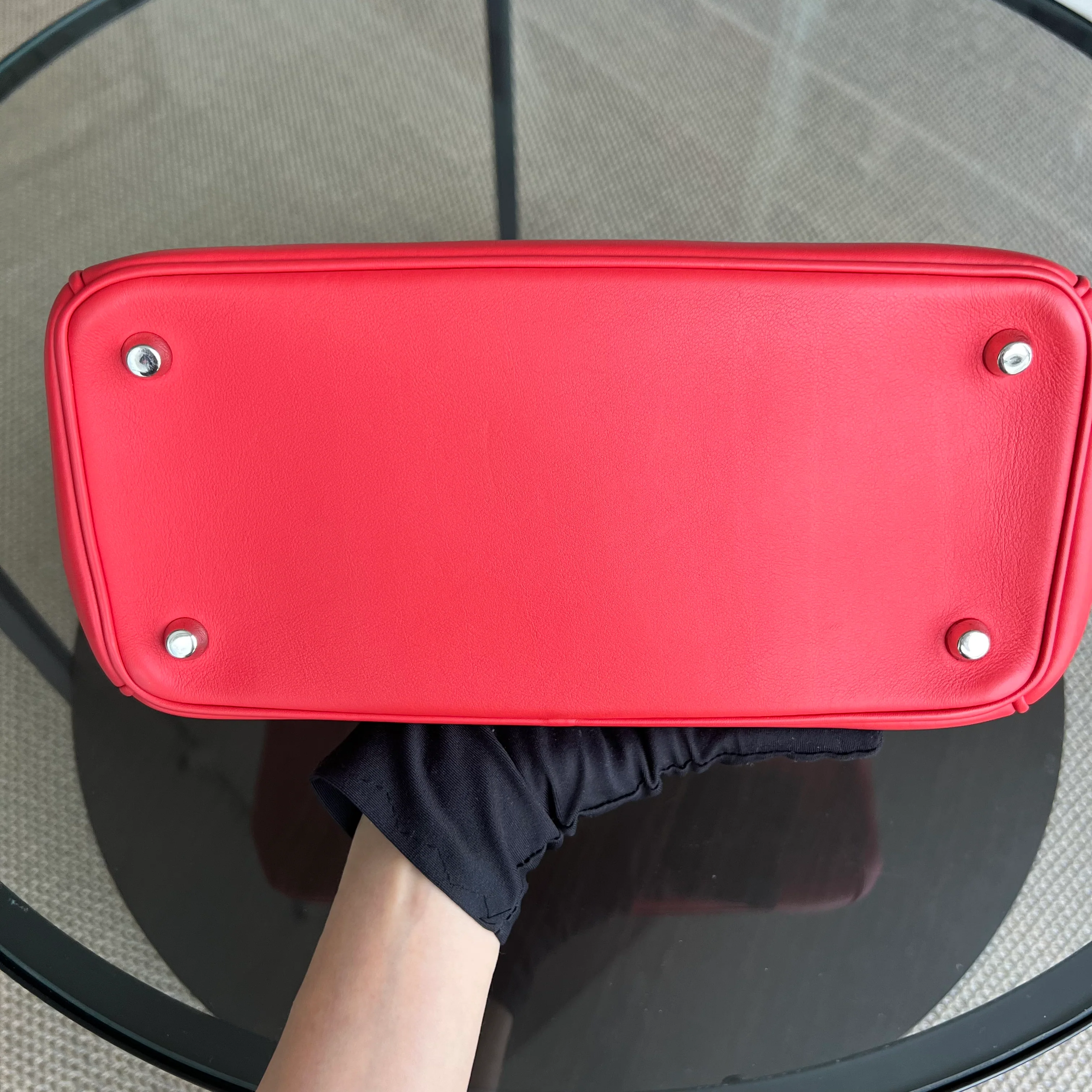 Dior Be Dior Medium Smooth Calfskin Red Hot Pink Silver Hardware - Best Luxury Designers