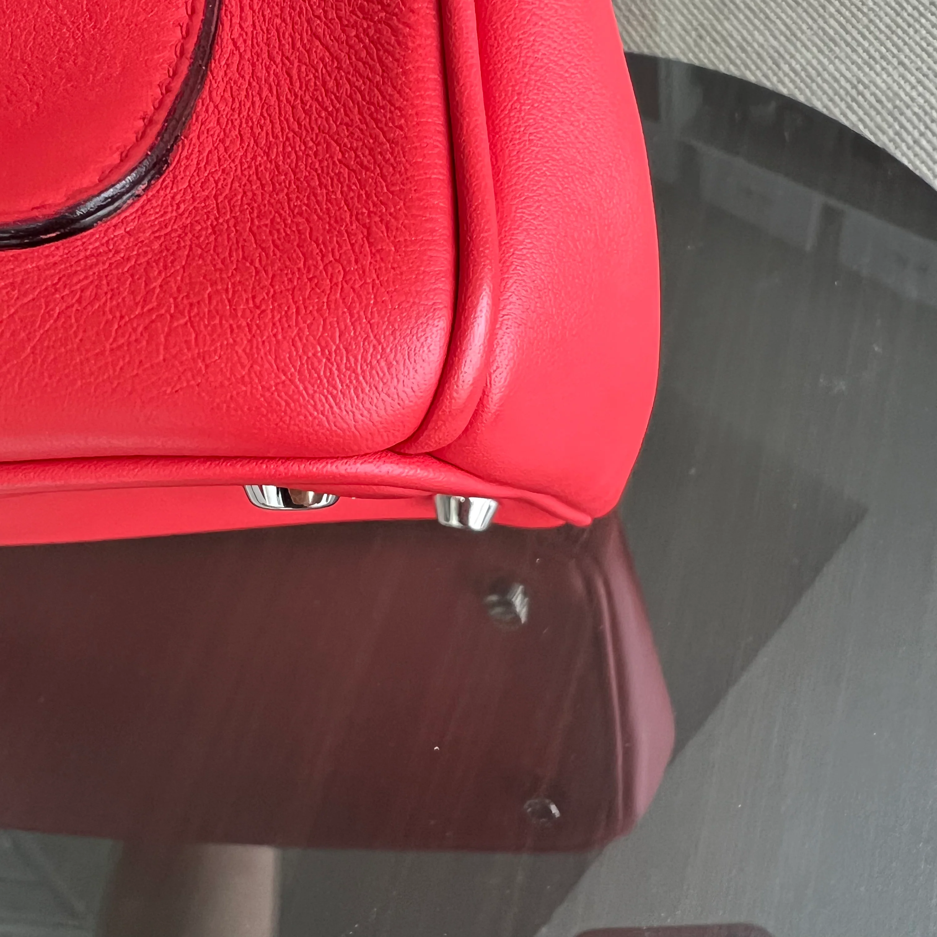 Dior Be Dior Medium Smooth Calfskin Red Hot Pink Silver Hardware - Best Luxury Designers