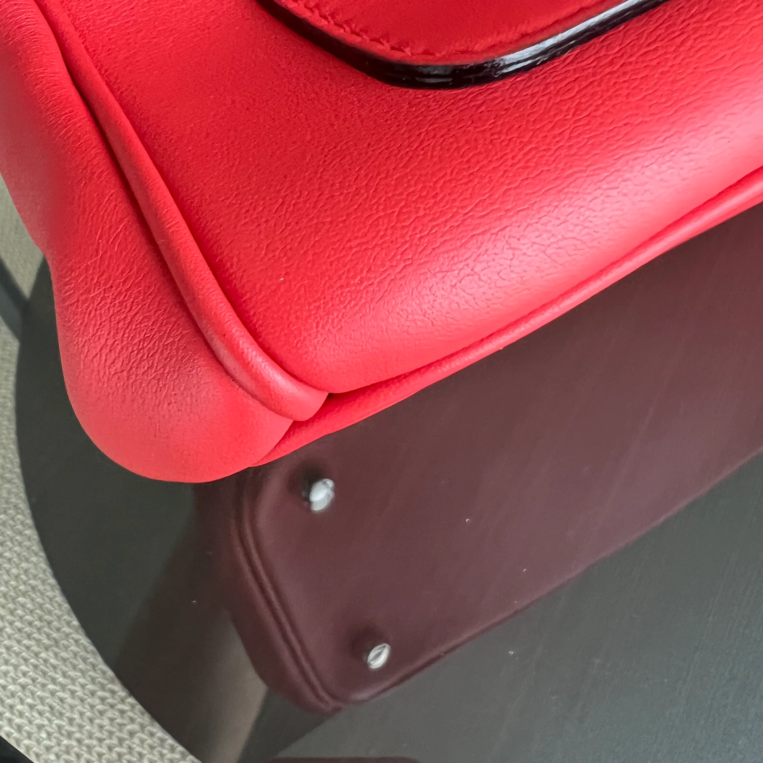 Dior Be Dior Medium Smooth Calfskin Red Hot Pink Silver Hardware - Best Luxury Designers