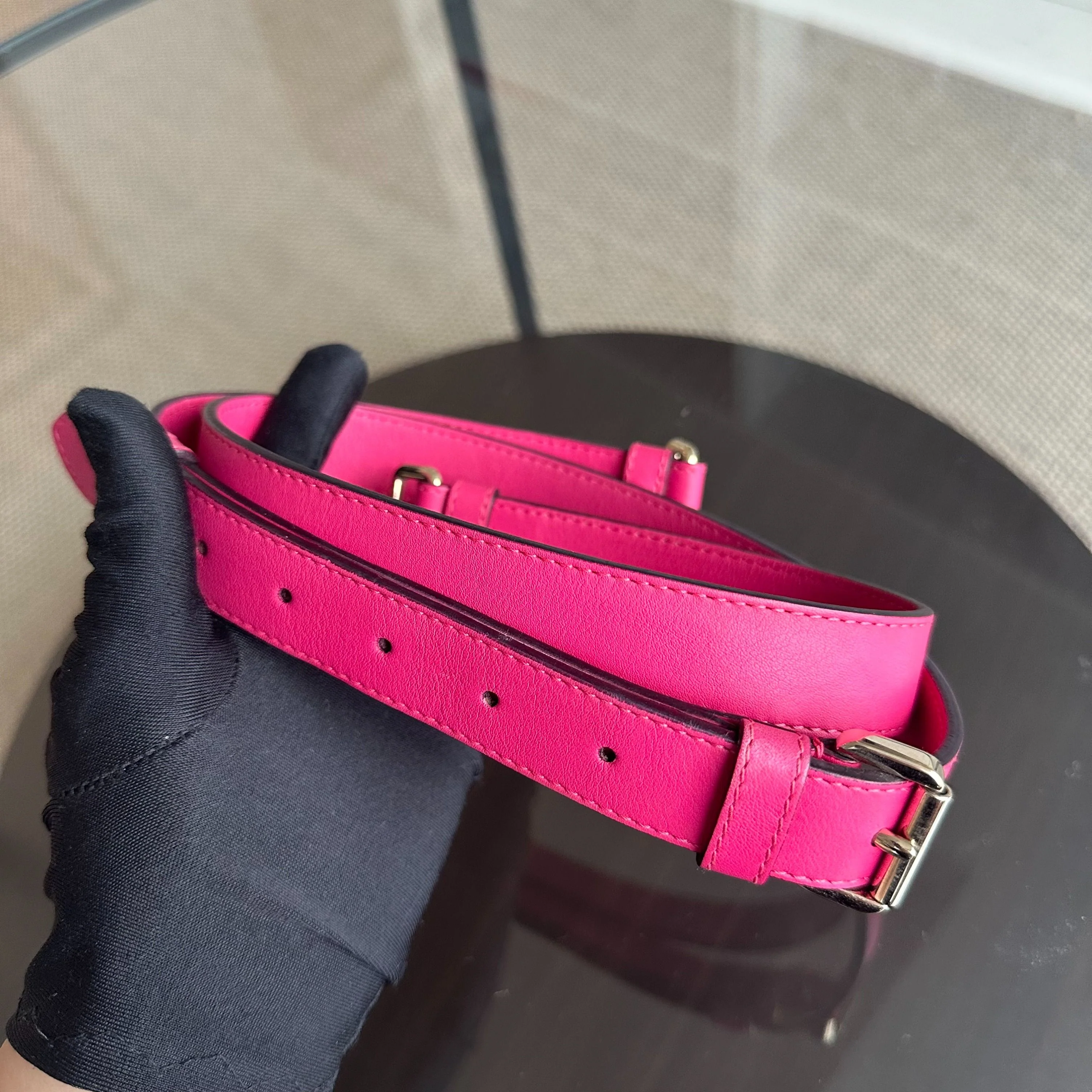 Dior Be Small Smooth Calfskin Pink GHW - Best Luxury Designers