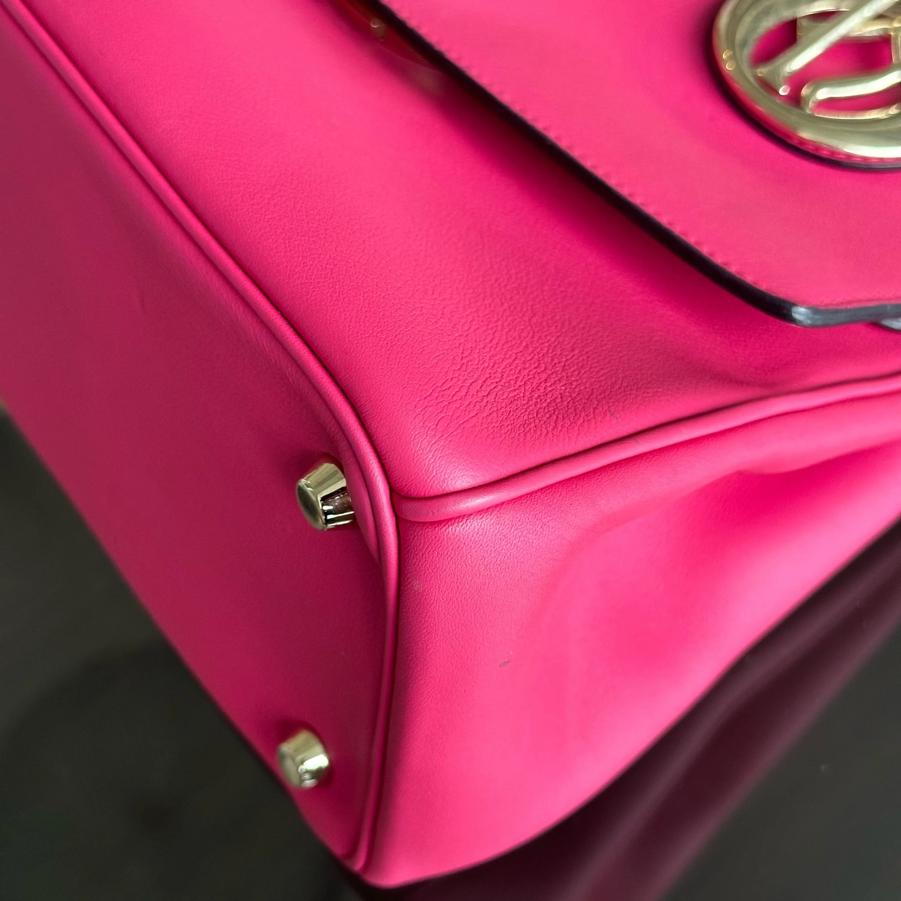 Dior Be Small Smooth Calfskin Pink GHW - Best Luxury Designers