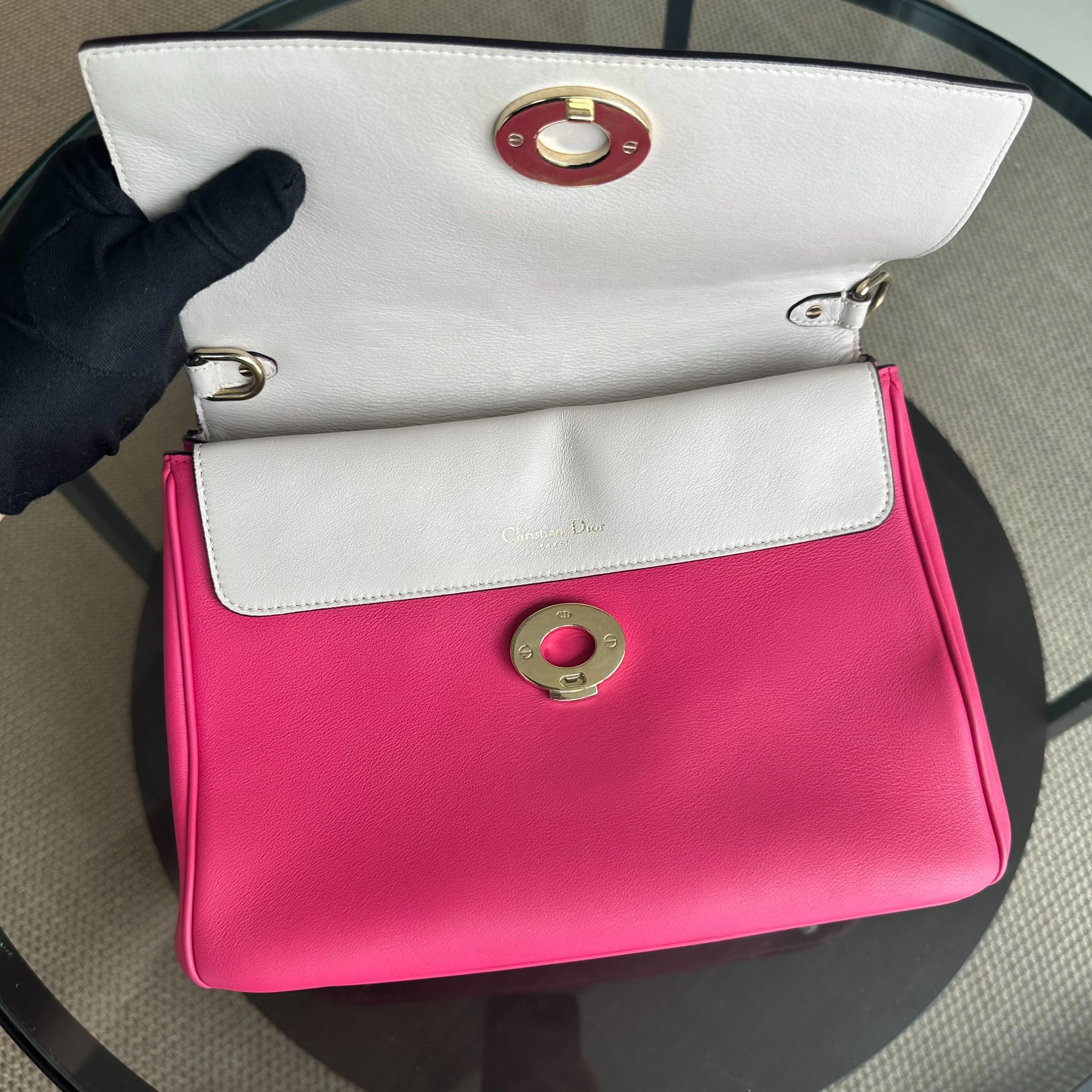 Dior Be Small Smooth Calfskin Pink GHW - Best Luxury Designers