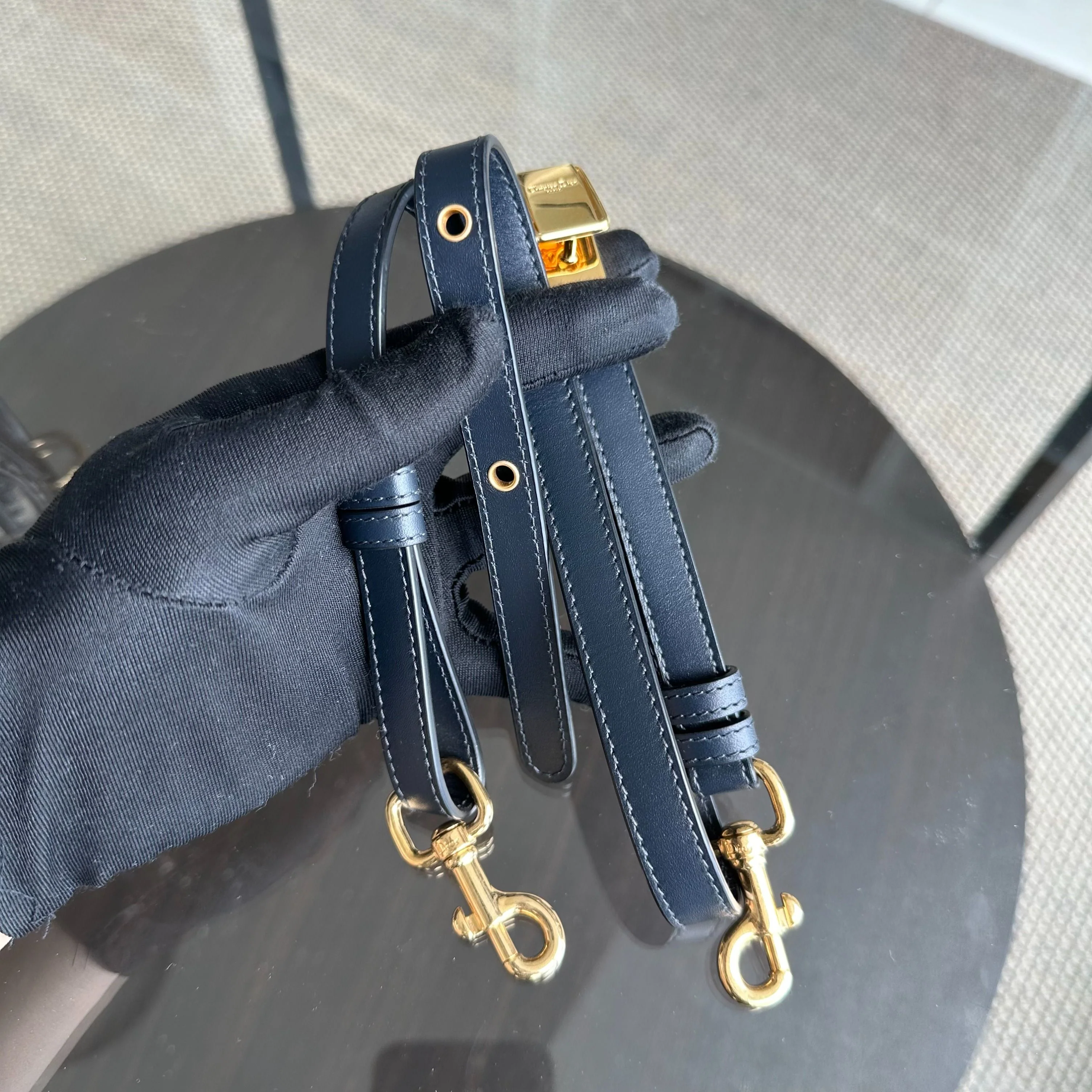 Dior Bobby East West 21CM Oblique Monogram Canavas Blue GHW - Best Luxury Designers