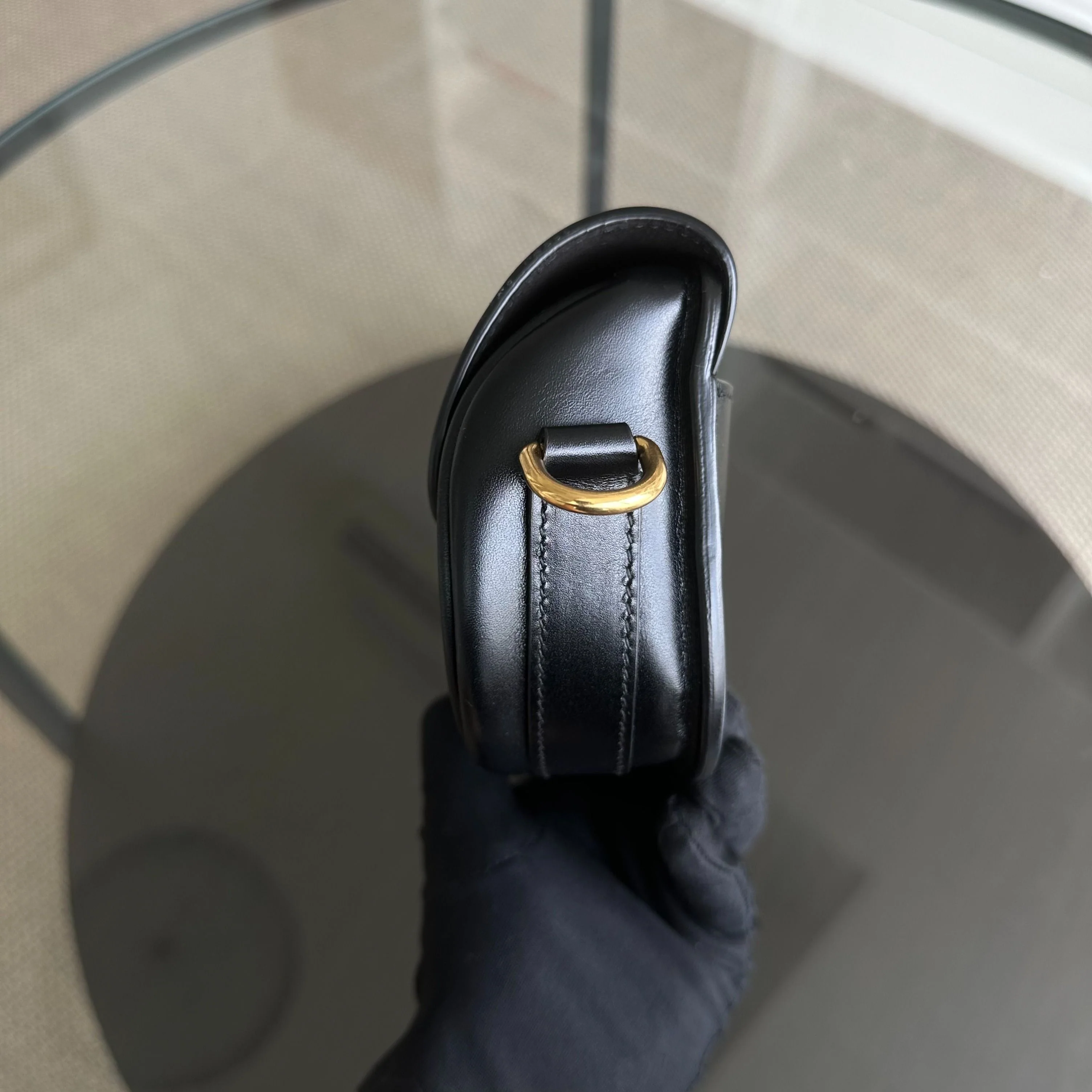 Dior Bobby East West Smooth Calfskin Shoulder Bag Black GHW - Best Luxury Designers