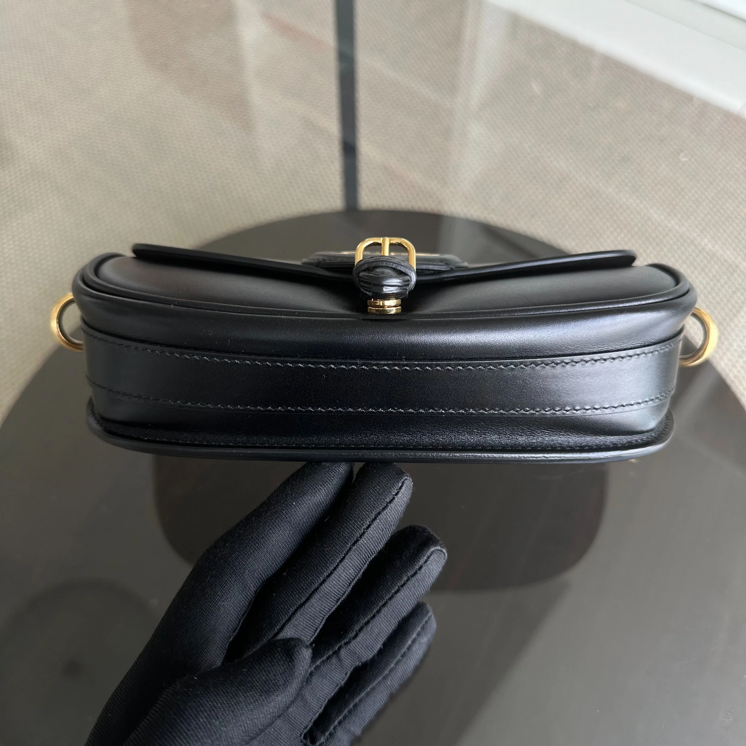 Dior Bobby East West Smooth Calfskin Shoulder Bag Black GHW - Best Luxury Designers