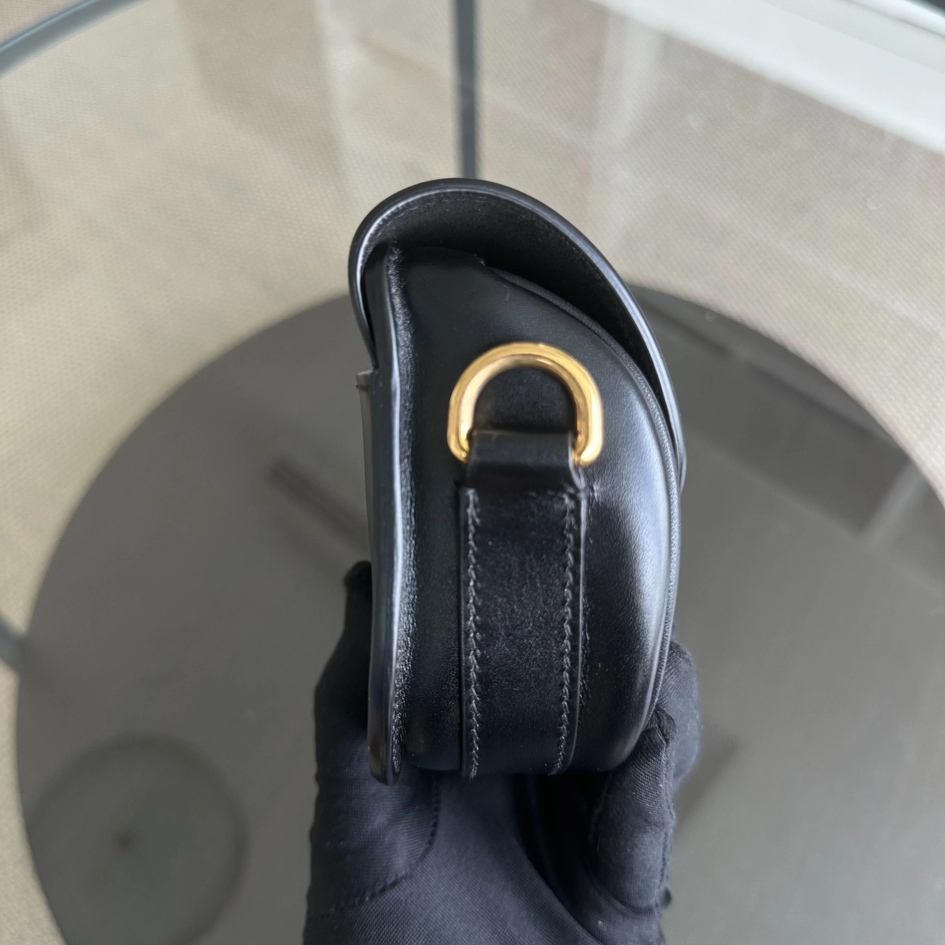 Dior Bobby East West Smooth Calfskin Shoulder Bag Black GHW - Best Luxury Designers