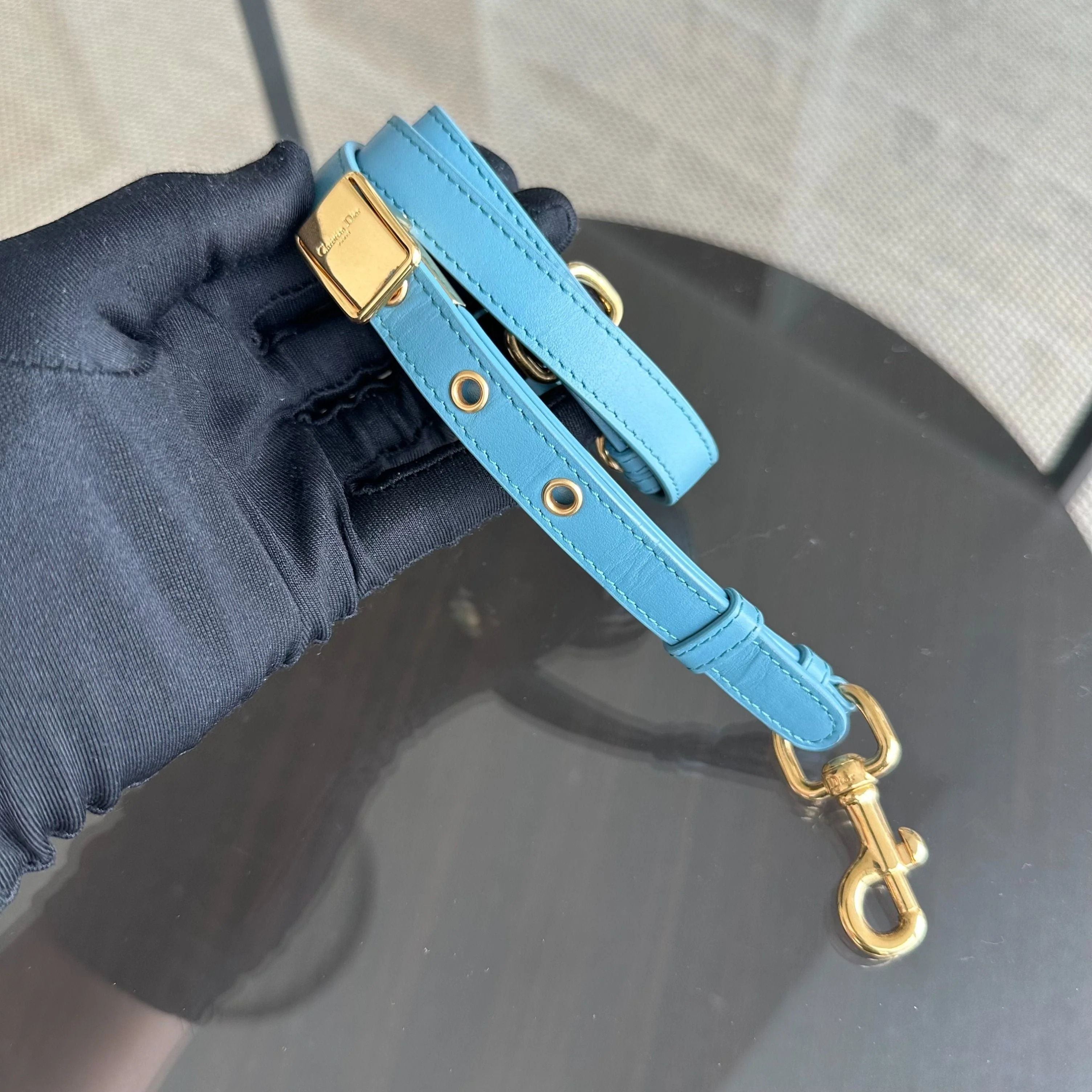 Dior Bobby East West Smooth Calfskin Shoulder Bag Blue GHW - Best Luxury Designers