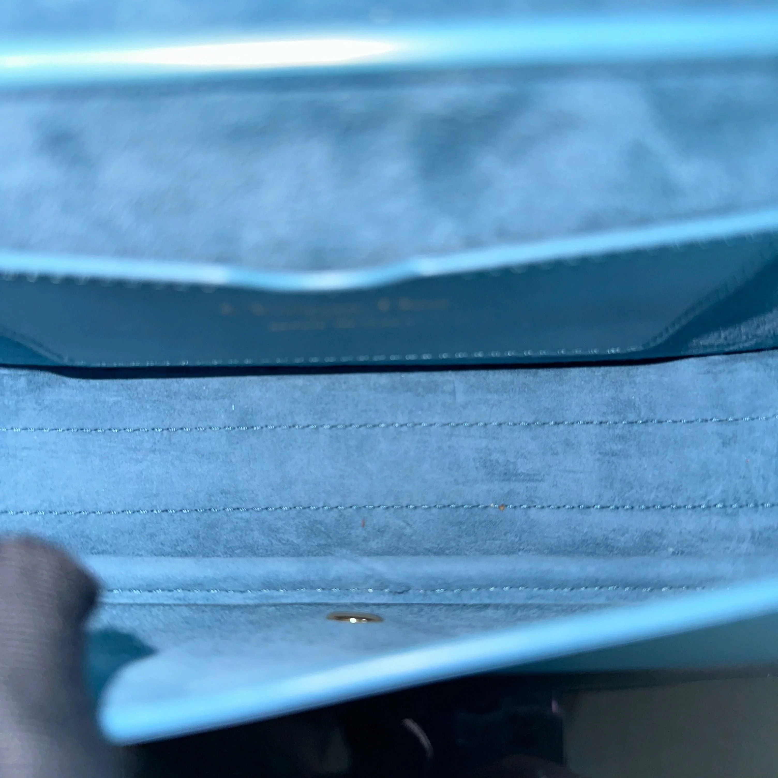 Dior Bobby East West Smooth Calfskin Shoulder Bag Blue GHW - Best Luxury Designers