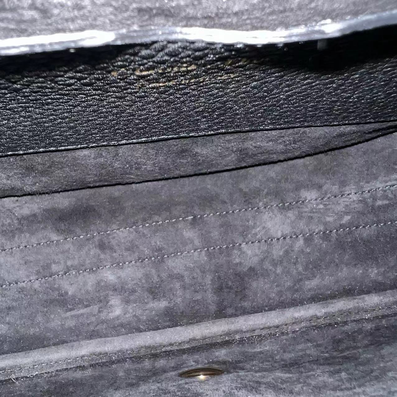 Dior Bobby Large Grained Calfskin Black Golden Hardware With Strap - Best Luxury Designers