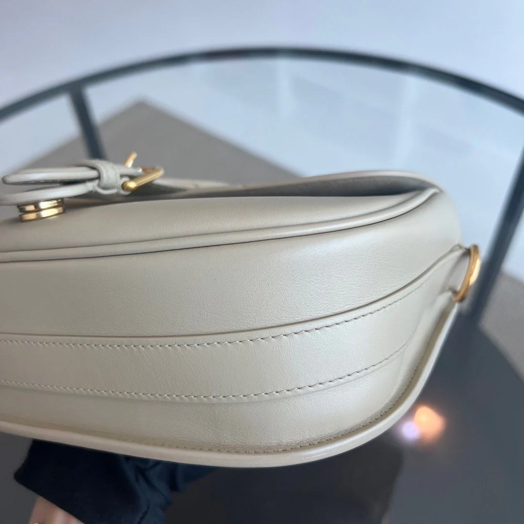 Dior Bobby Medium Beige Flap Smooth Calfskin Leather Bag - Best Luxury Designers