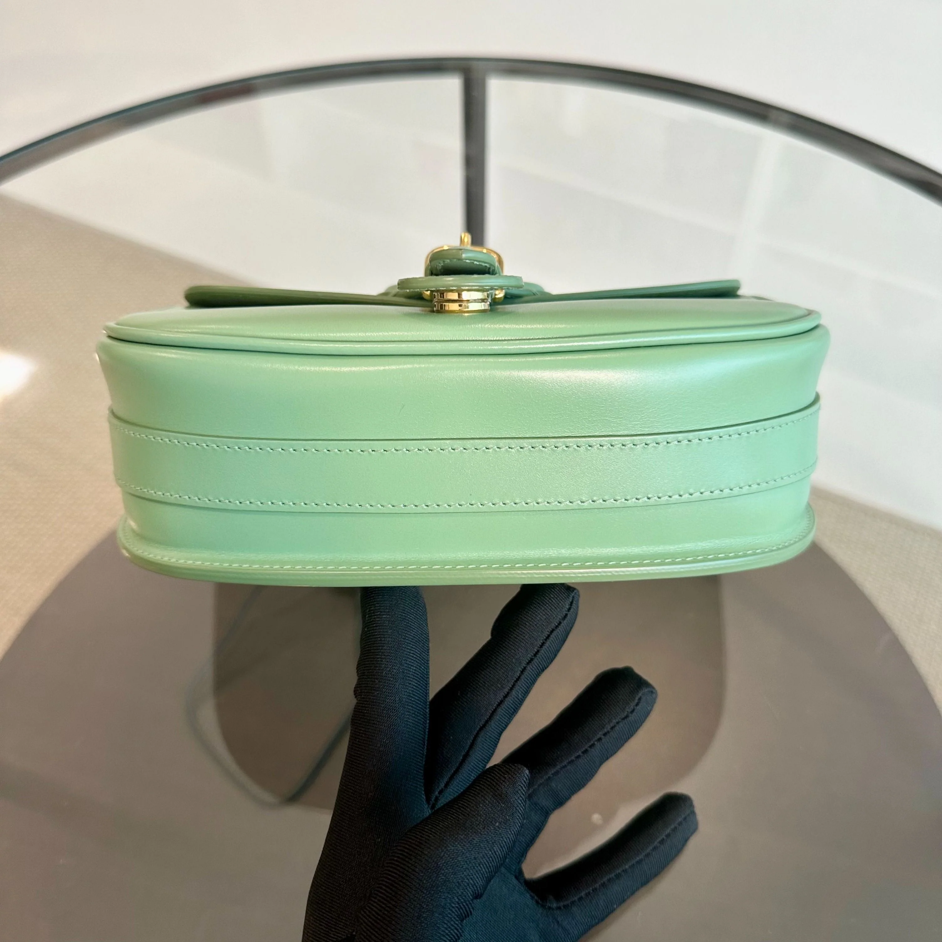 Dior Bobby Medium Lambskin Green Avocado GHW - Best Luxury Designers