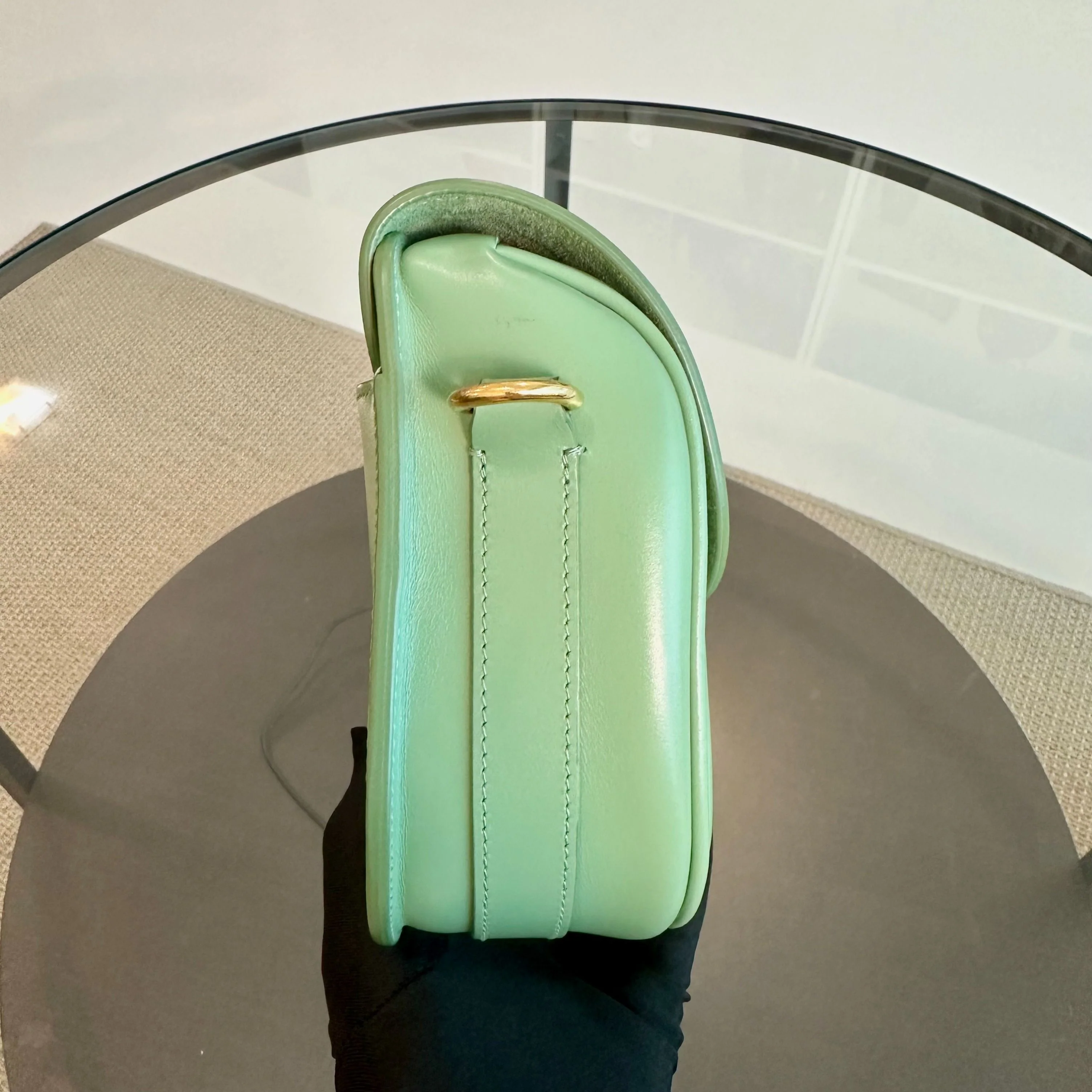 Dior Bobby Medium Lambskin Green Avocado GHW - Best Luxury Designers