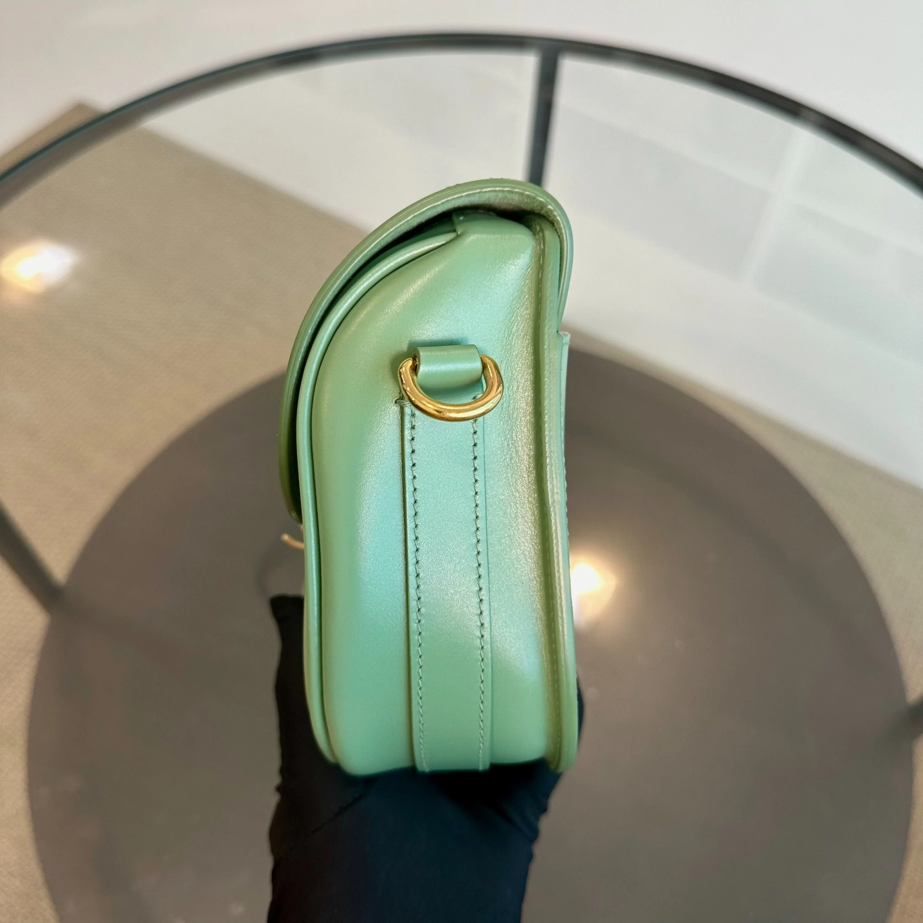 Dior Bobby Medium Lambskin Green Avocado GHW - Best Luxury Designers