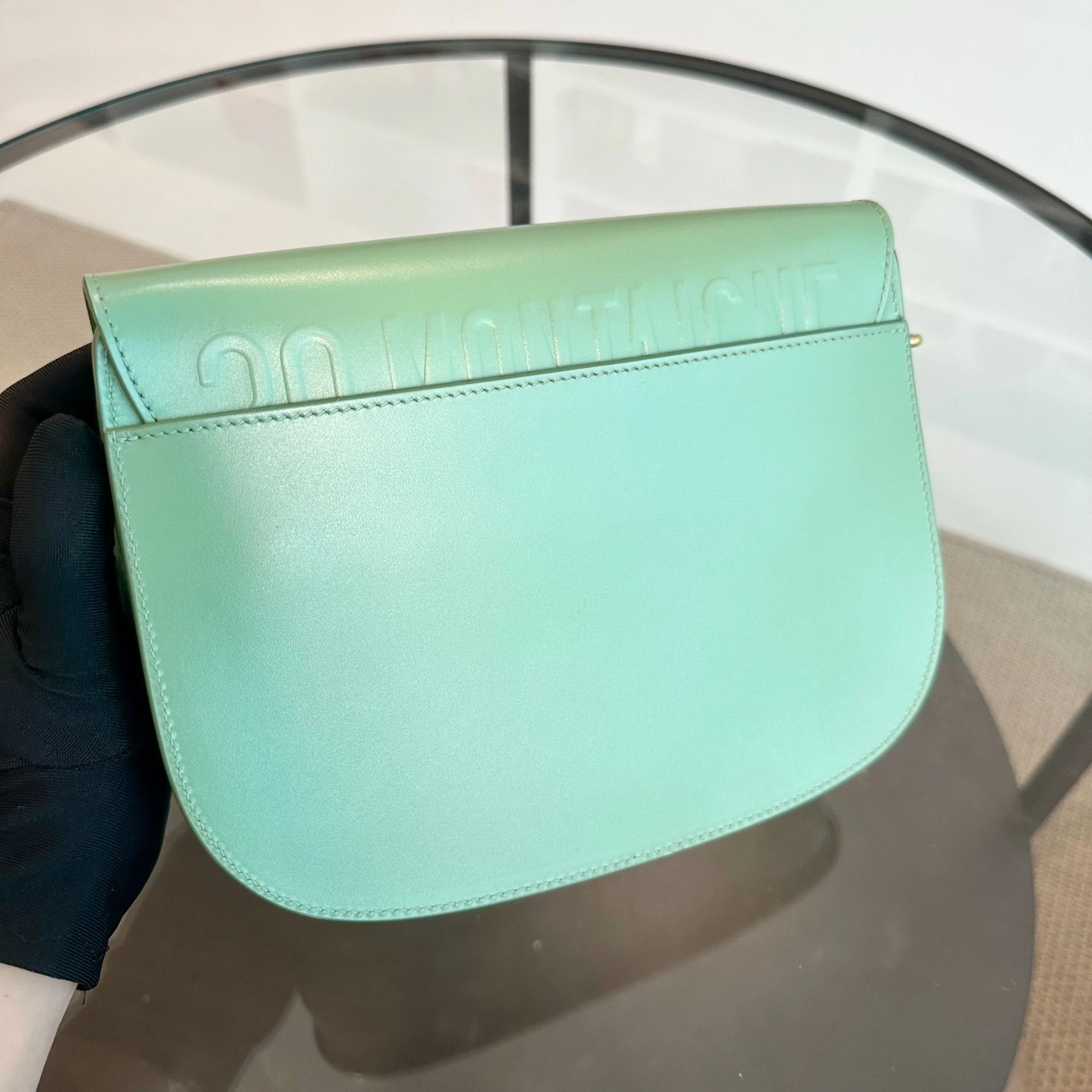 Dior Bobby Medium Lambskin Green Avocado GHW - Best Luxury Designers