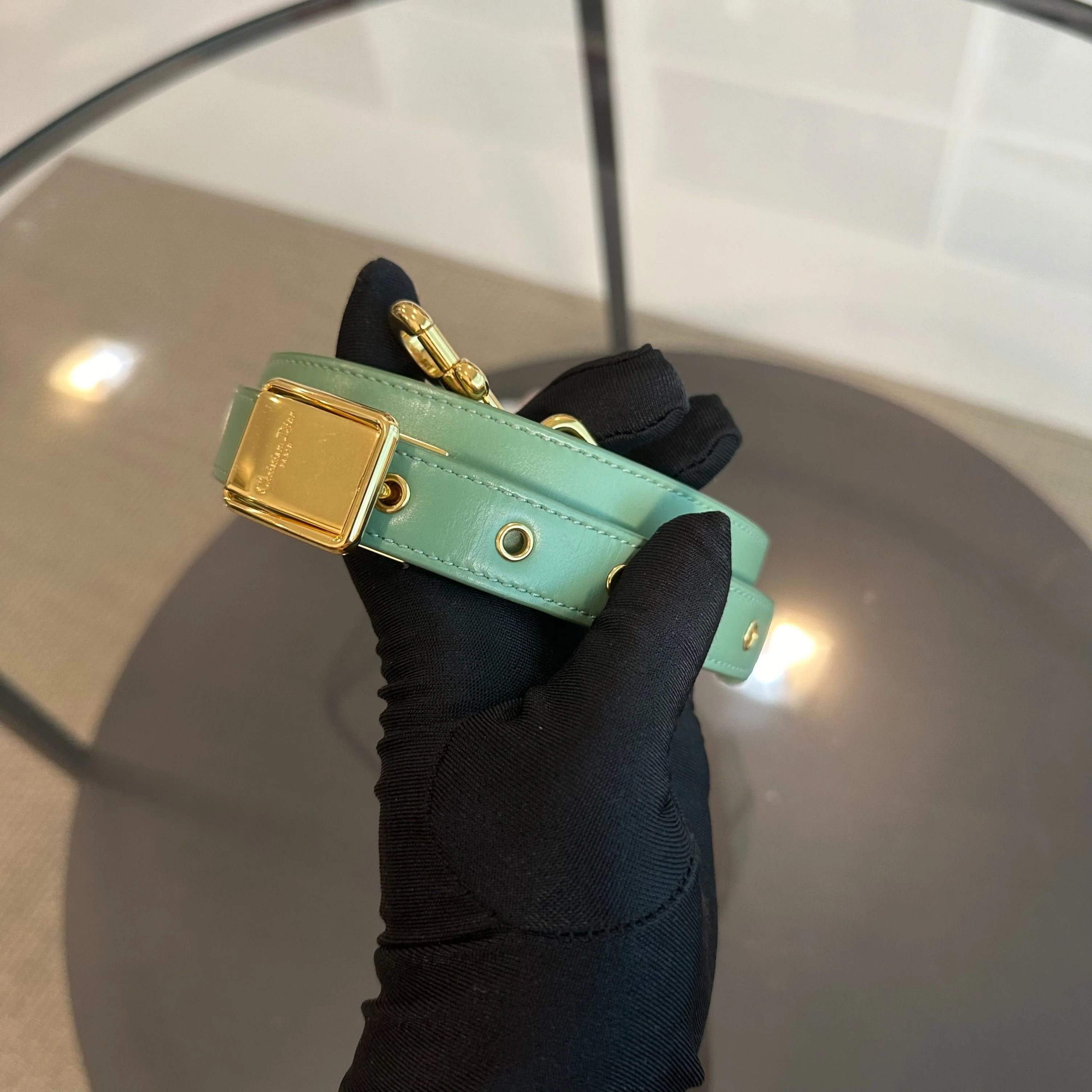 Dior Bobby Medium Lambskin Green Avocado GHW - Best Luxury Designers