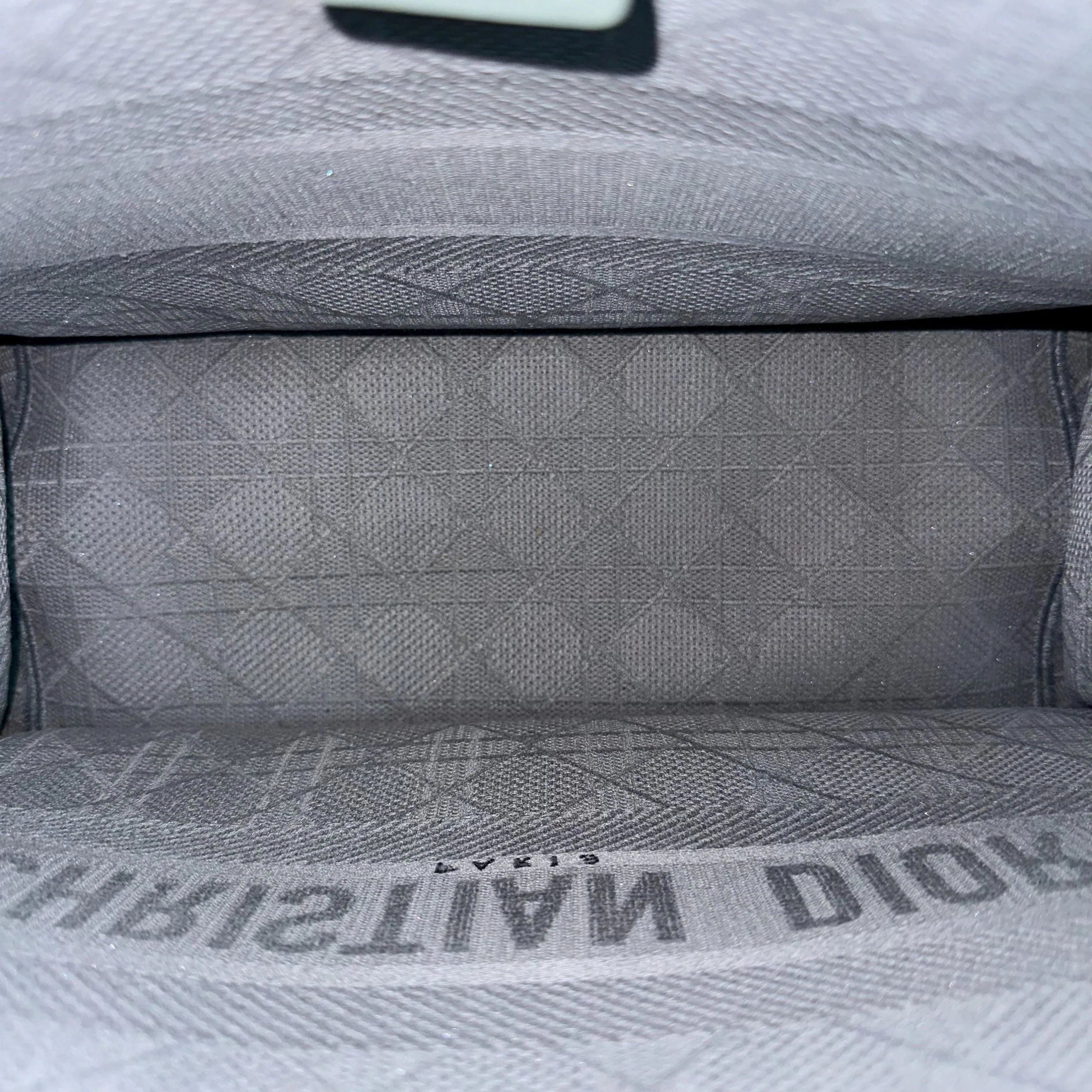 Dior Book Tote Medium Cannage Embroidery Canvas Gray Bag - Best Luxury Designers