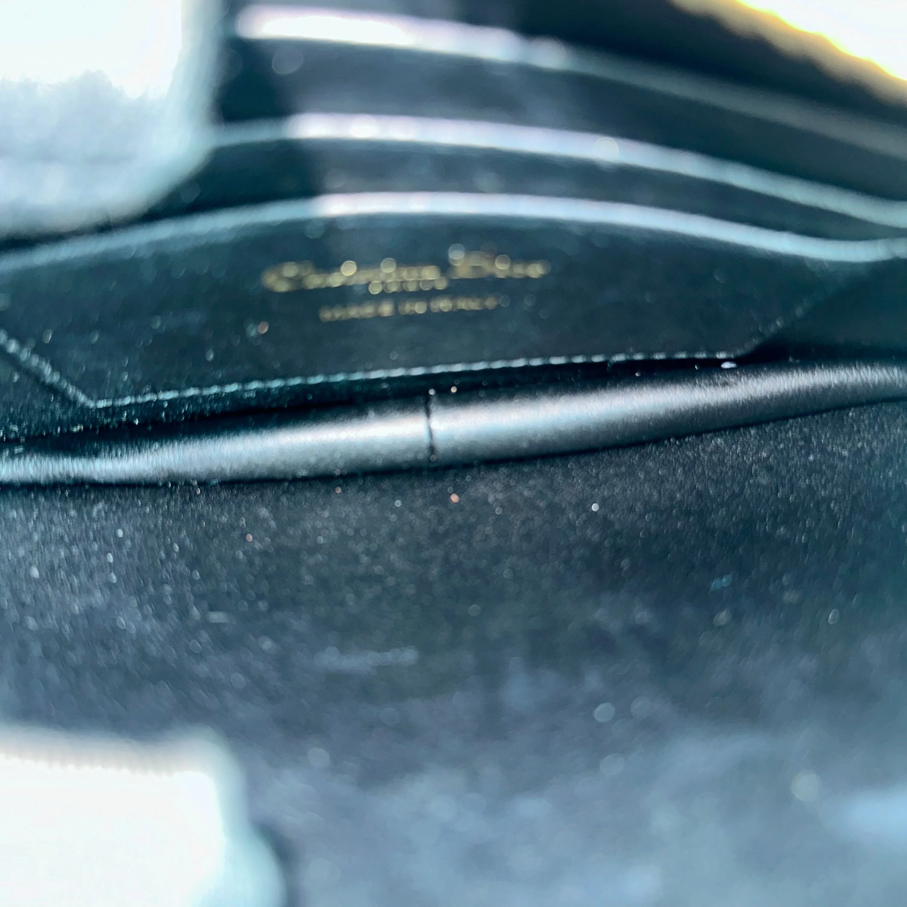 Dior Caro Pouch WOC Wallet On Chain Cannage Grained Calfskin Black GHW - Best Luxury Designers