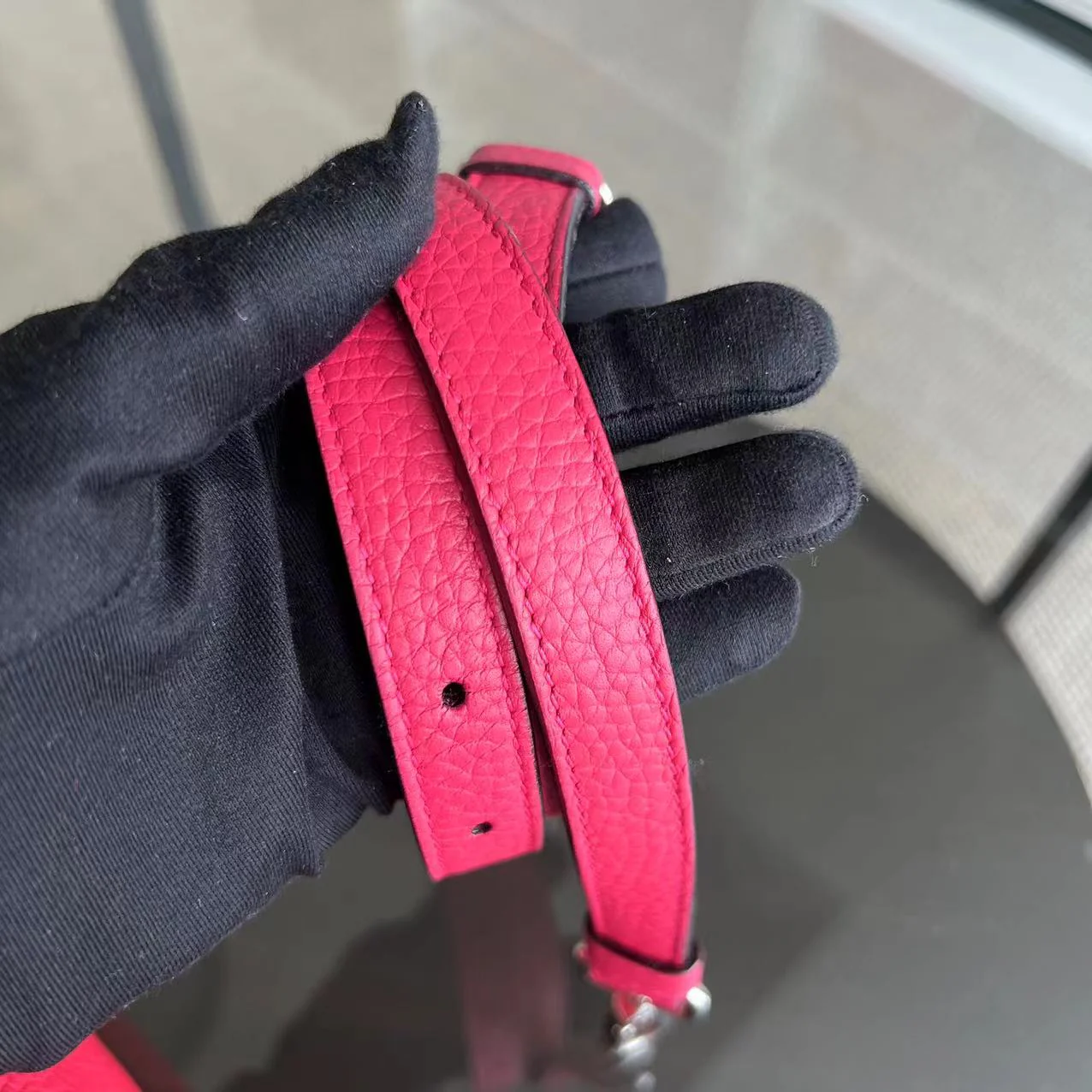 Dior Diorissimo Grained Calfskin Hot Pink Silver Hardware - Best Luxury Designers