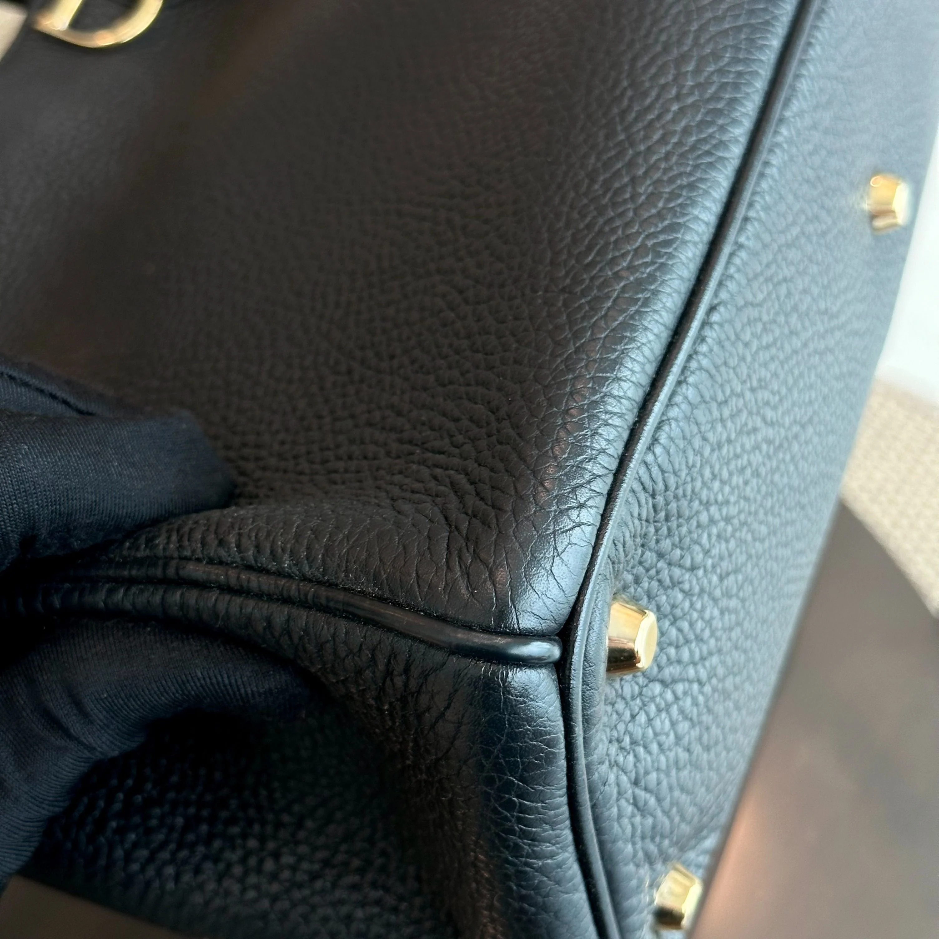 Dior Diorissimo Medium Grained Calfskin Black GHW - Best Luxury Designers