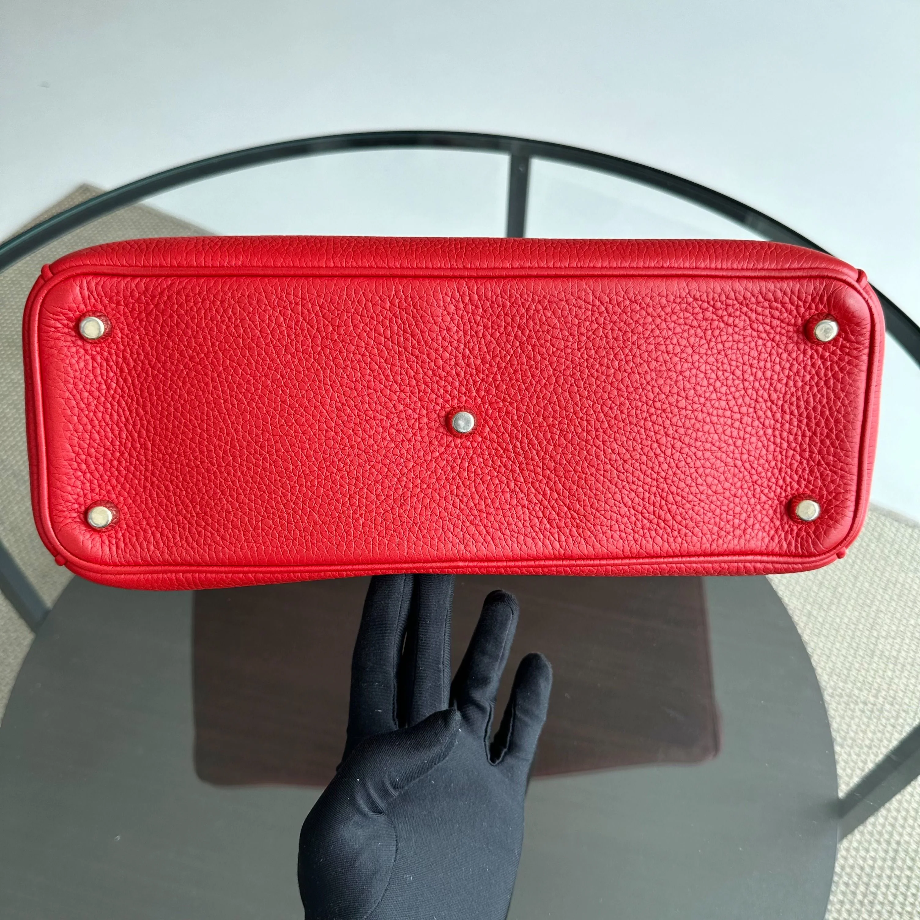 Dior Diorissimo Medium Grained Calfskin Red GHW - Best Luxury Designers