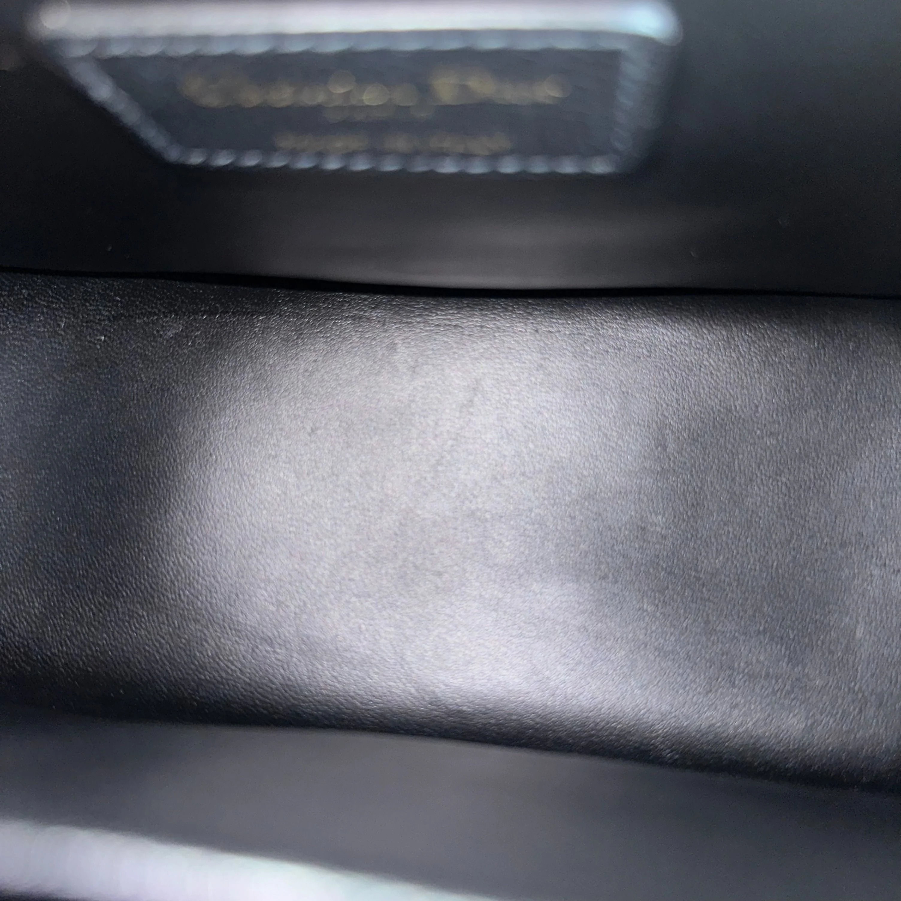 Dior East West Montaigne 30 Grained Calfskin Black LGHW - Best Luxury Designers