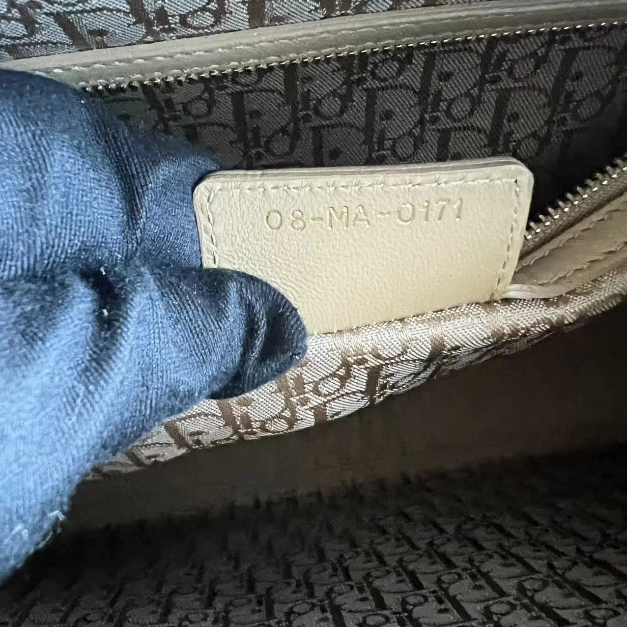 Dior Lady Large Cannage Lambskin Beige SHW - Best Luxury Designers