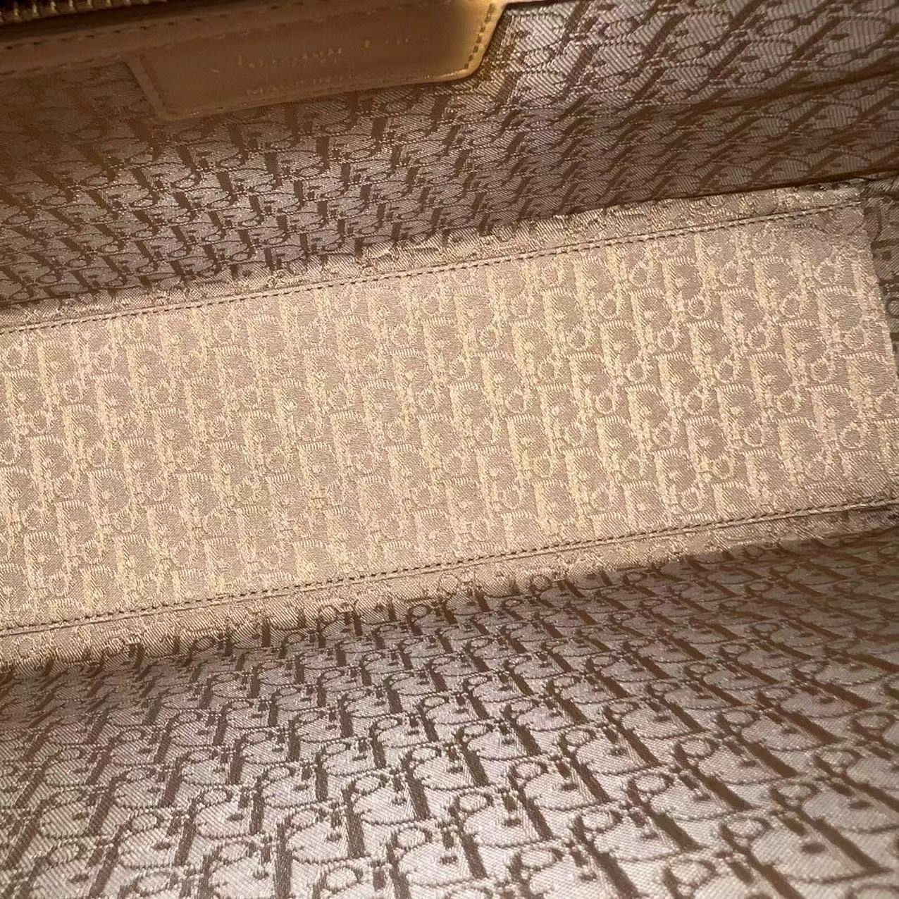 Dior Lady Large Cannage Lambskin Beige SHW - Best Luxury Designers