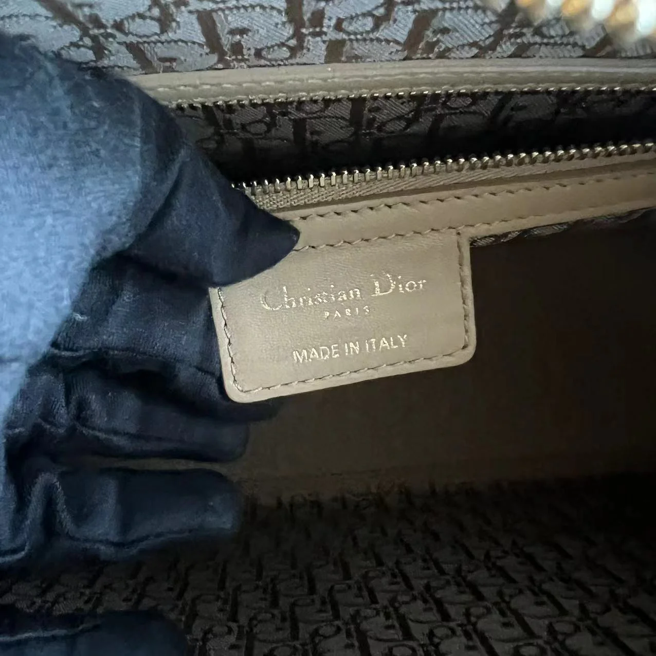 Dior Lady Large Cannage Lambskin Beige SHW - Best Luxury Designers