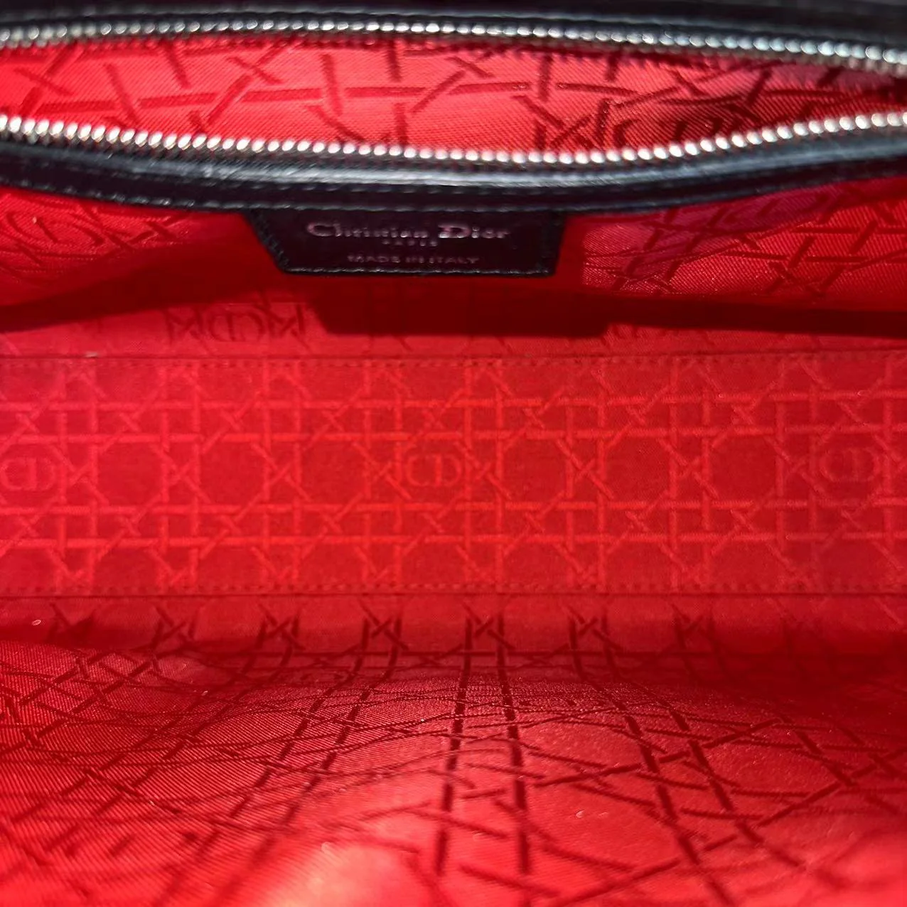 Dior Lady Large Cannage Lambskin Tote Black SHW - Best Luxury Designers