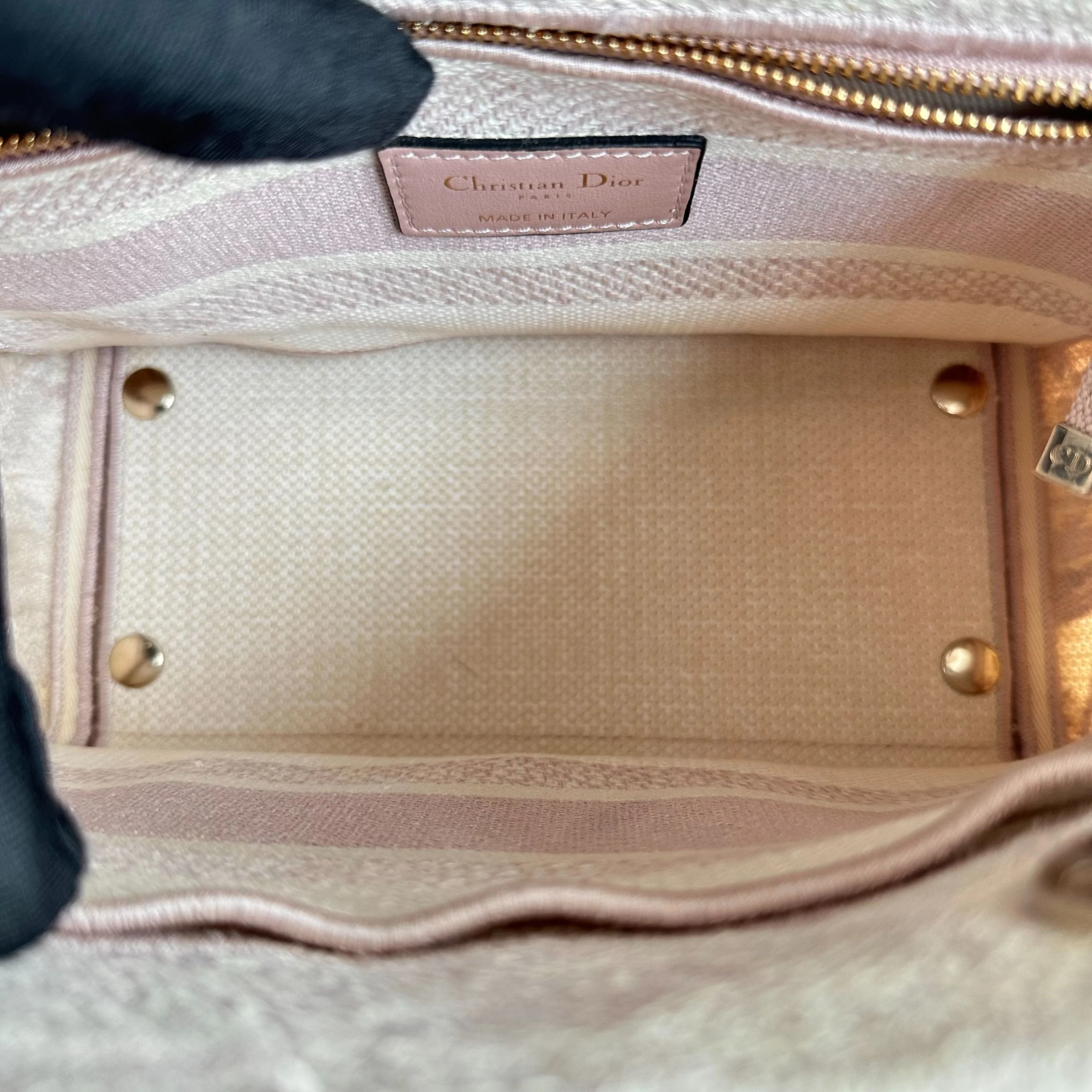 Dior Lady Medium D-Lite Toile de Jouy Embroidery LGHW - Best Luxury Designers