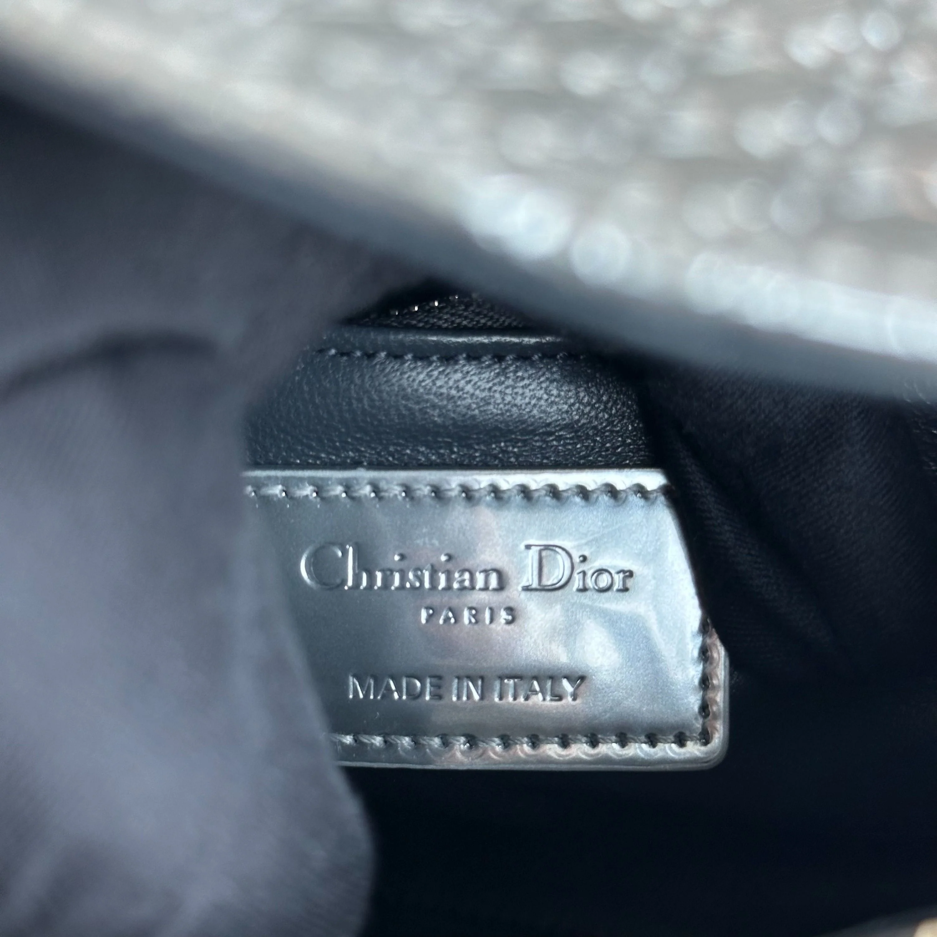 Dior Lady Mini Micro-Cannage Silver Limited Edition SHW - Best Luxury Designers