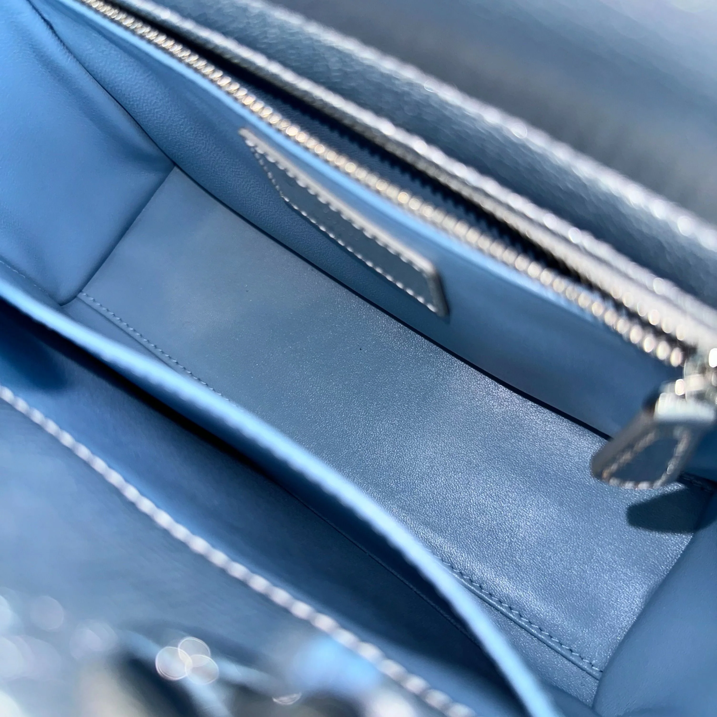 Dior Lady Small Metallic Silver Limited Edition Badge Charm ABC SHW - Best Luxury Designers